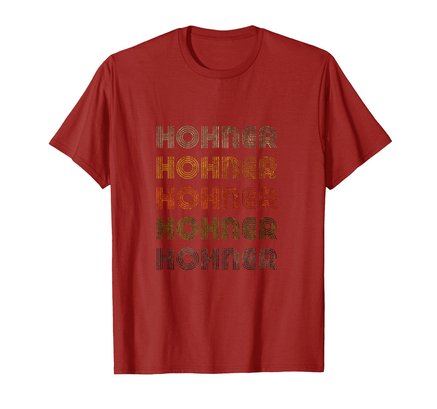 Love Heart Hohner Tee Grunge Vintage Style Black Hohner T-Shirt
