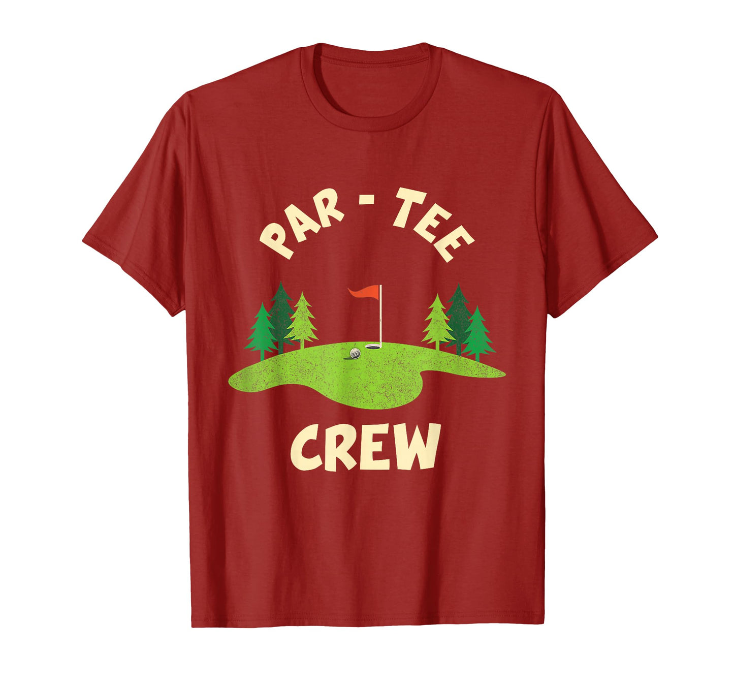 Par Tee Crew Funny Golf Birthday Party Birdie Golfer T-Shirt