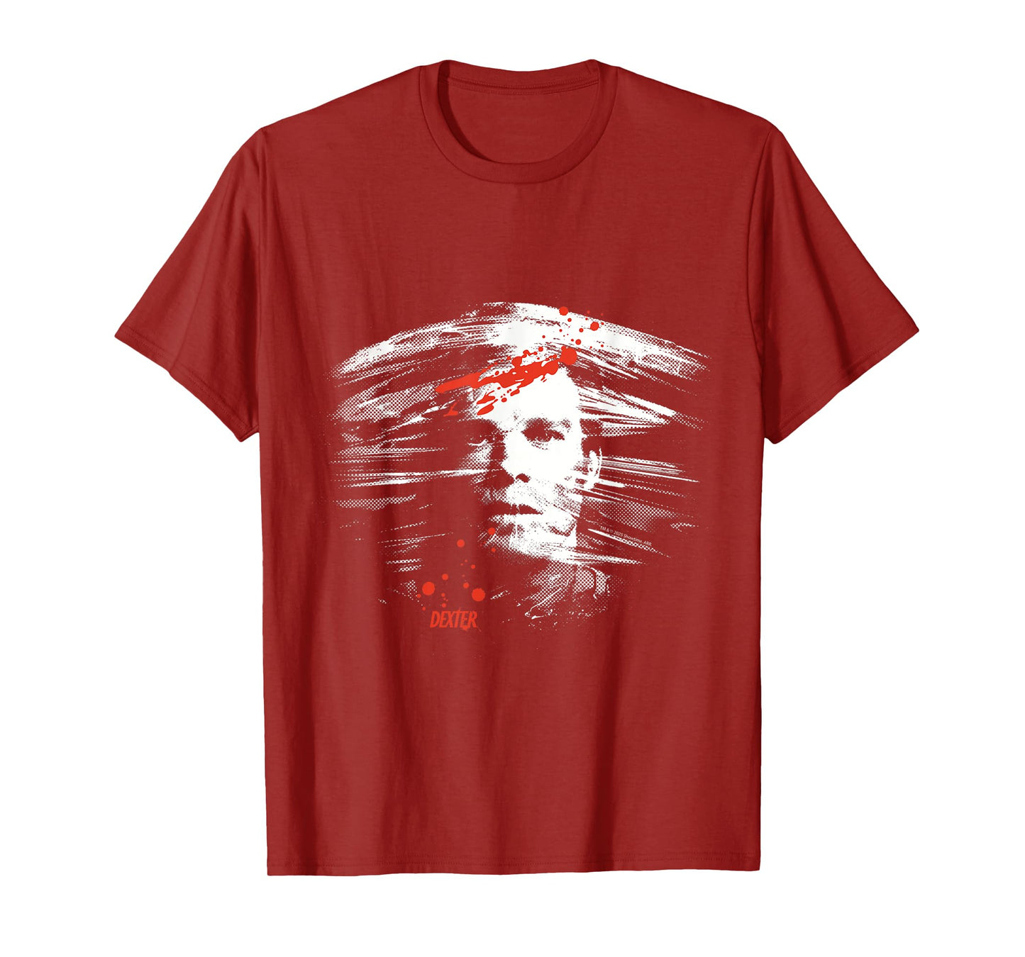 Official Dexter TV Show Plastic Sheets T-Shirt