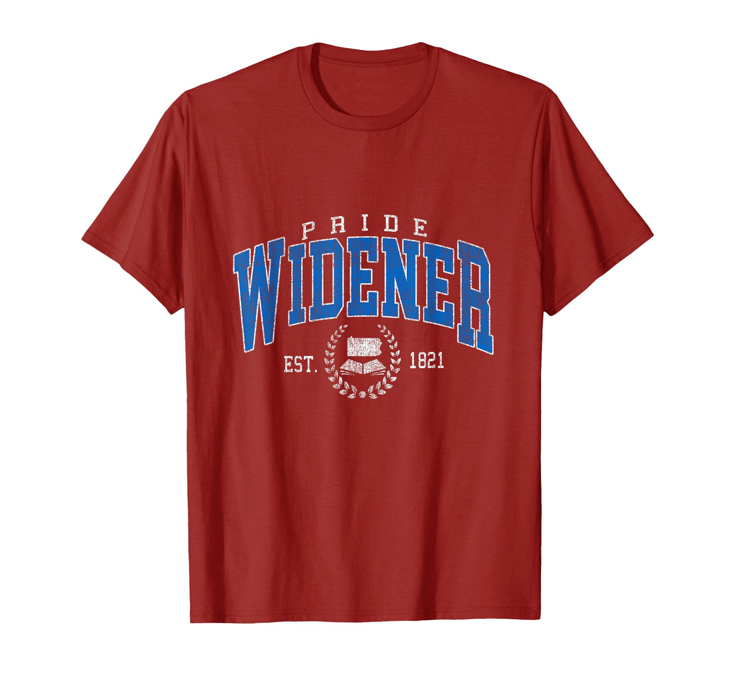 Widener Arch Athletic Vintage Sports Tee Men Women T-Shirt