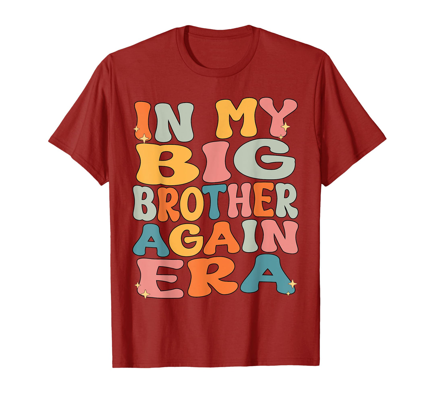 In My Big Brother Again Era Groovy Big Brother Again 2025 T-Shirt