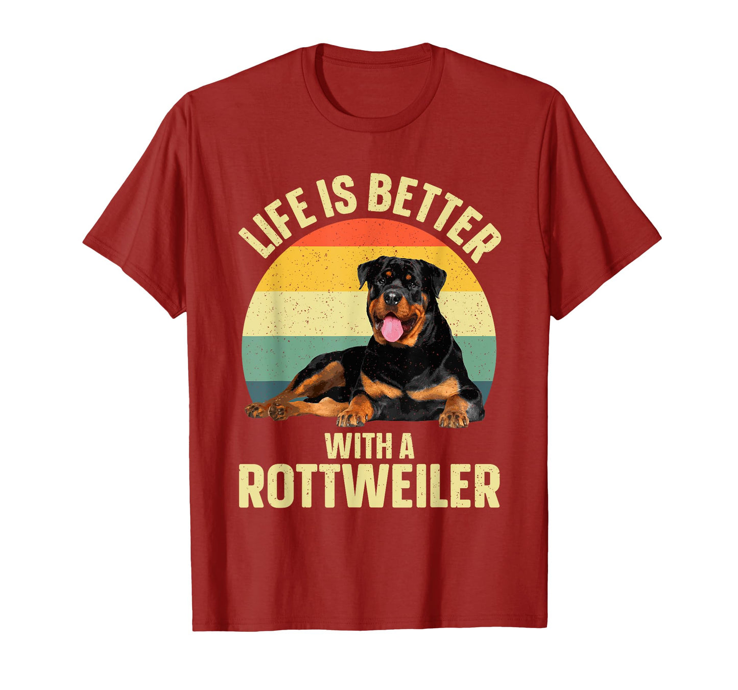 Cool Rottweiler Design For Men Women Rottie Rottweiler Lover T-Shirt