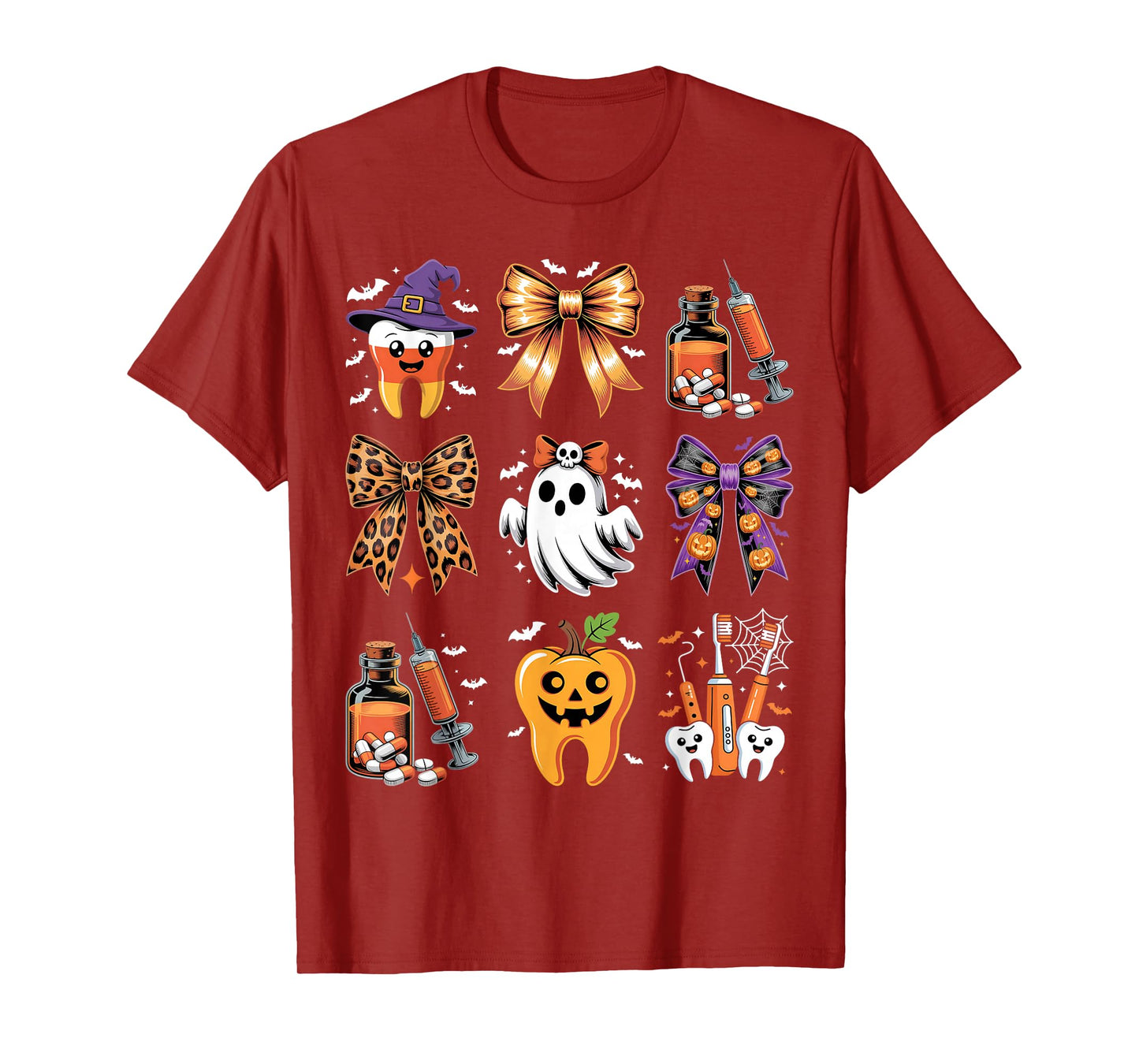 Matching Spooky Dental Halloween Shirts Dentist Halloween T-Shirt