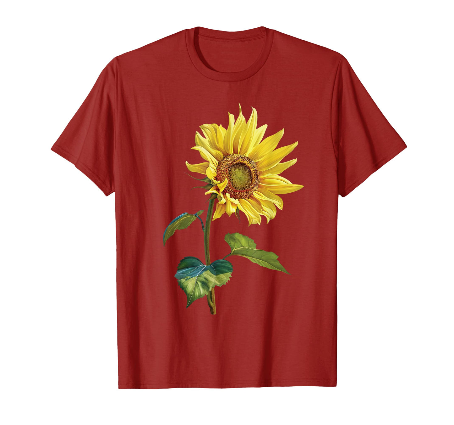 Vintage Floral Boho Wildflower Yellow Flower Beauty T-Shirt