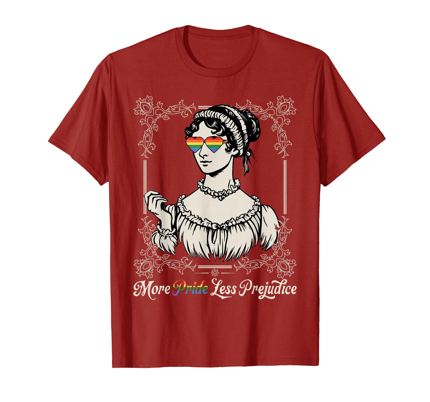 More Pride Less Prejudice LGBT Rights T-Shirt