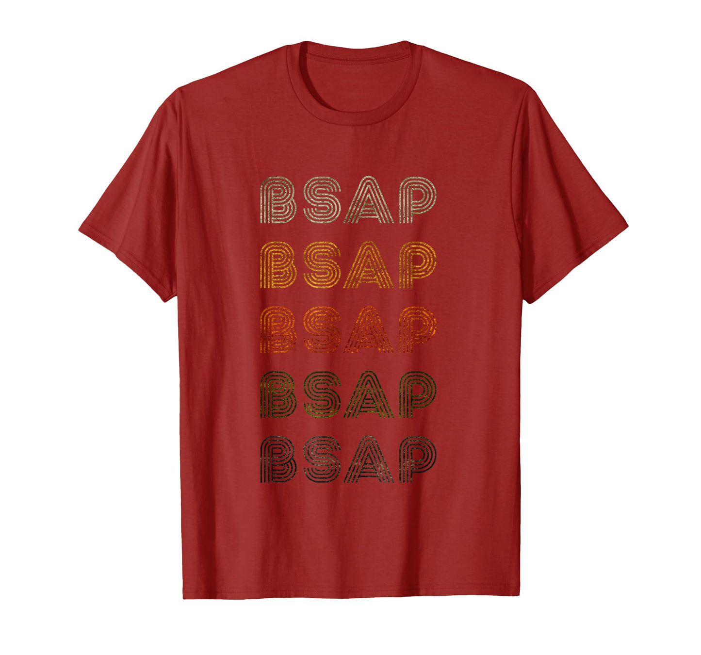 Love Heart Bsap Tee Grunge Vintage Style Black Bsap T-Shirt