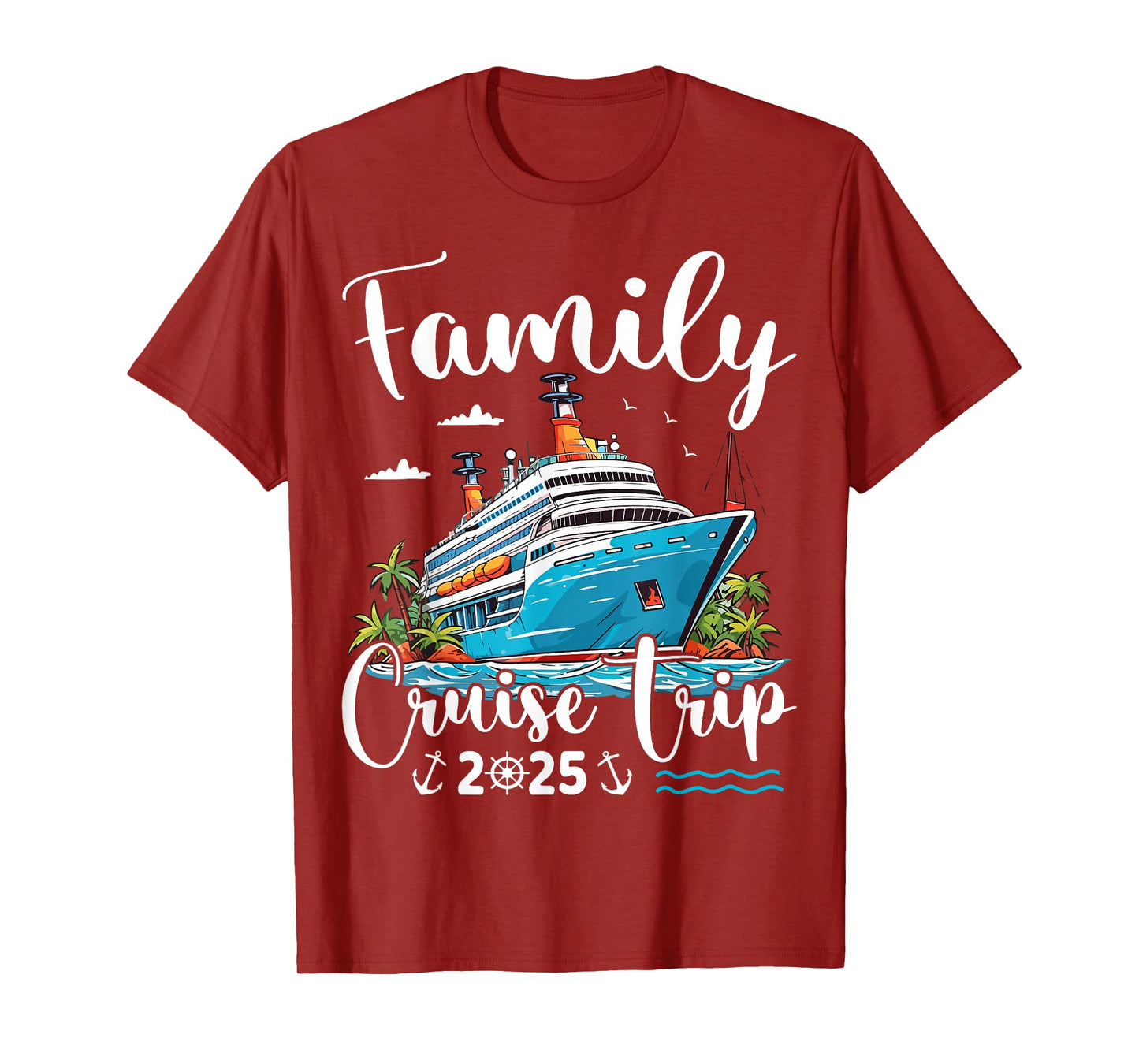 Family Cruise Trip 2025 Family Matching Cruise Trip Vacation T-Shirt