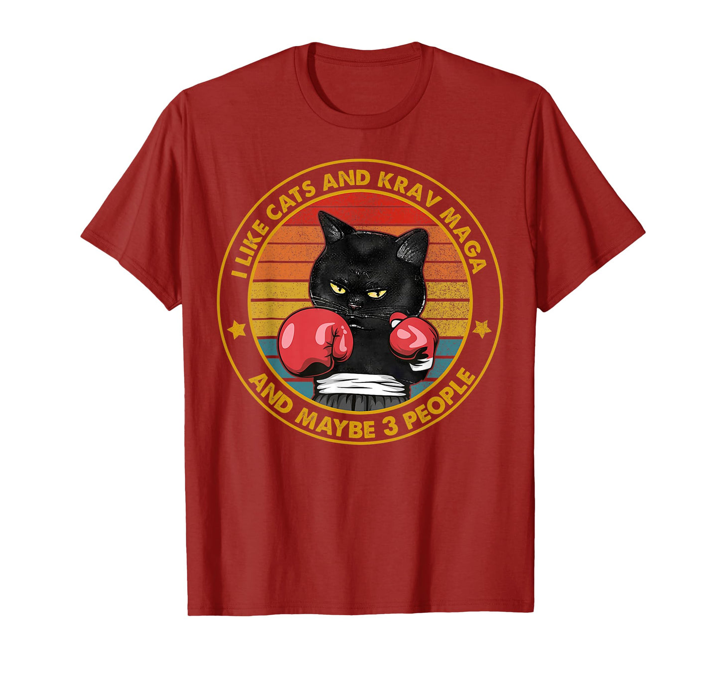 Krav Maga Cat Martial Arts Israel Defense Forces T-Shirt