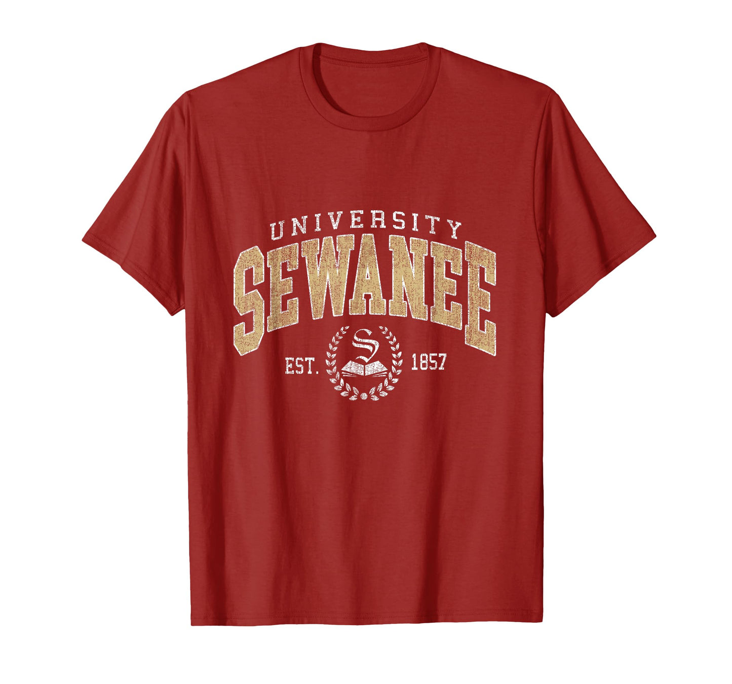 Womens Sewanee Arch Retro Vintage for Tee Men Women T-Shirt