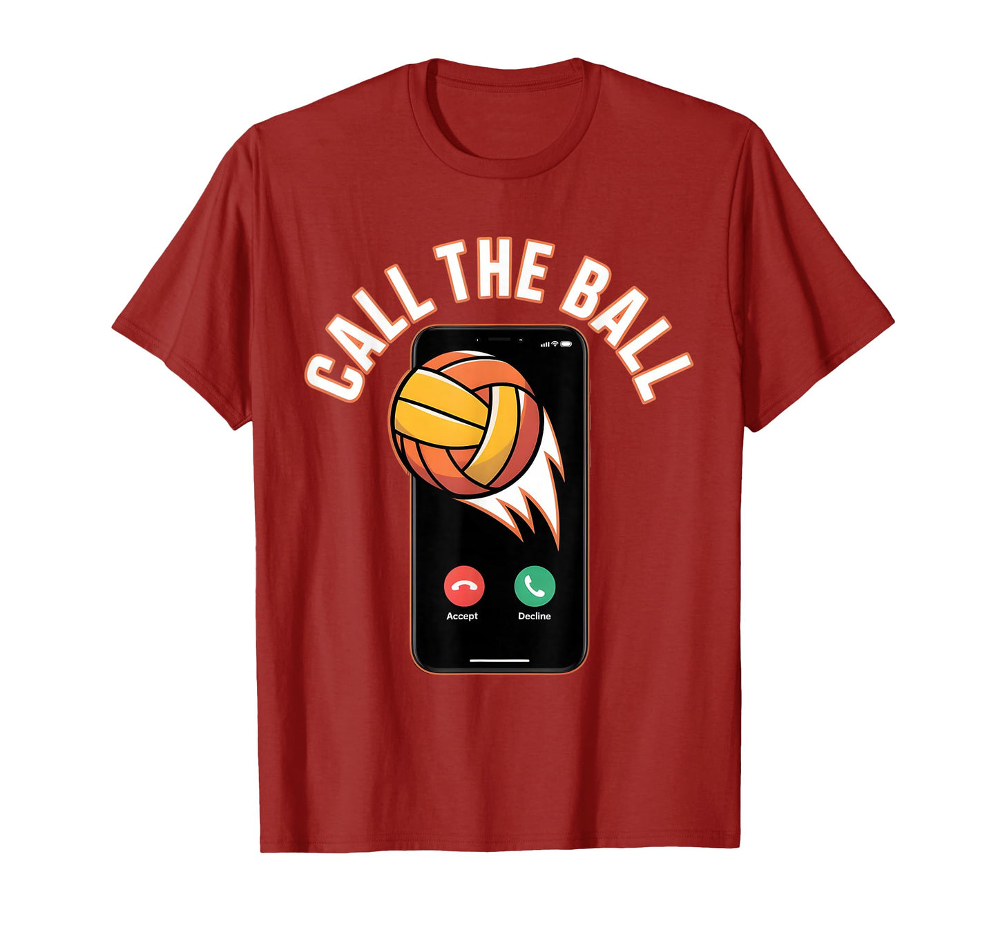 Funny Call The Ball Volleyball Leopard Ball Mom Mother's Day T-Shirt