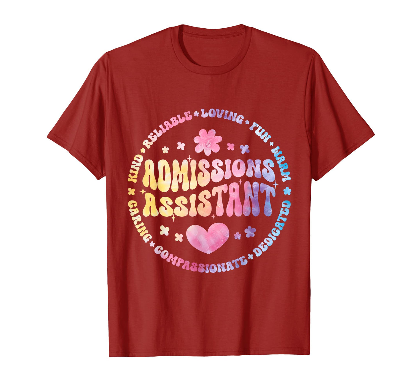 Admissions Assistant Squad Life Teacher Appreciation T-Shirt