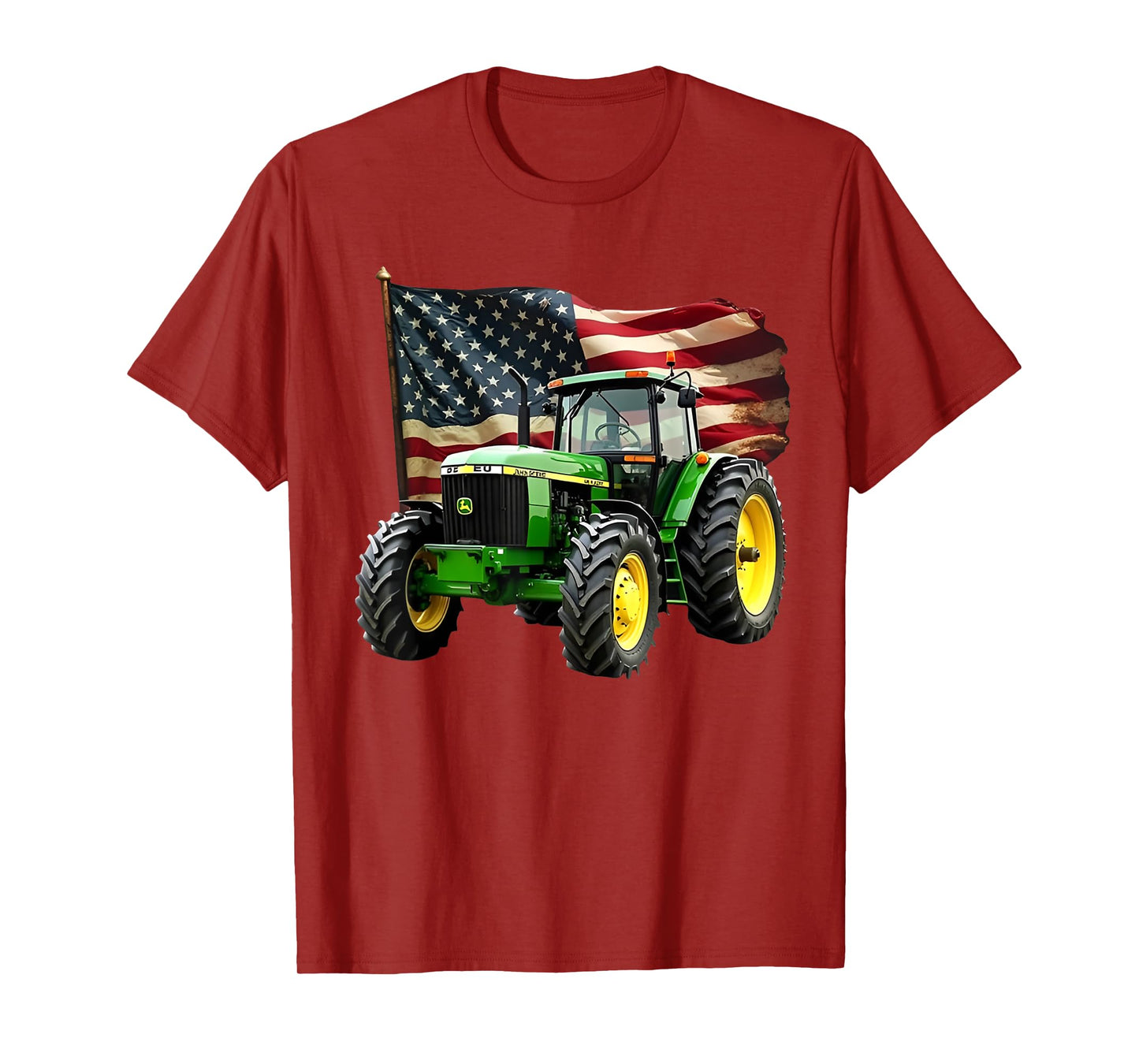 Agriculture Farm Tractor USA Flag tractor American farm USA T-Shirt