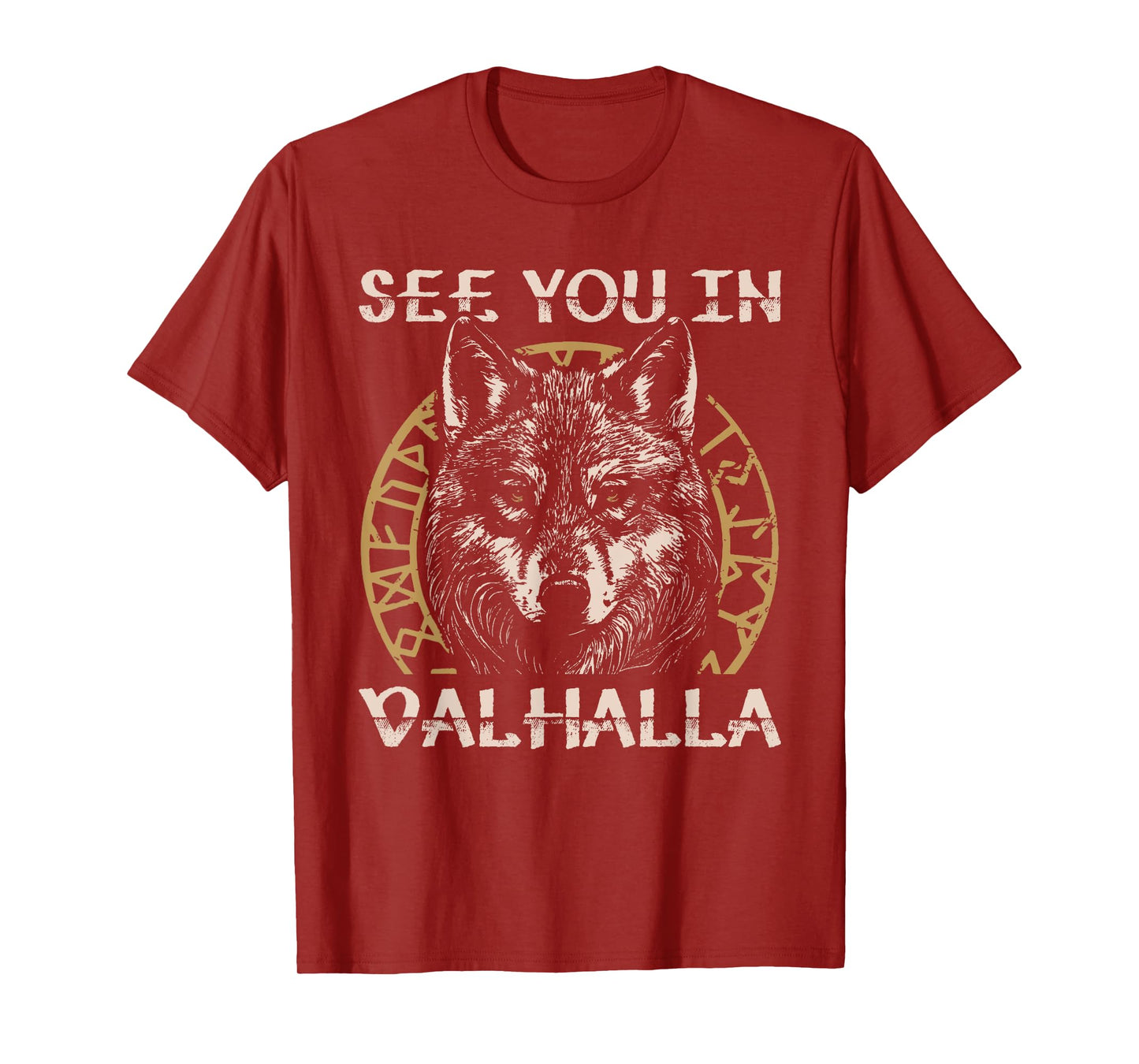 See You in Valhalla Viking Warrior Tee T-Shirt