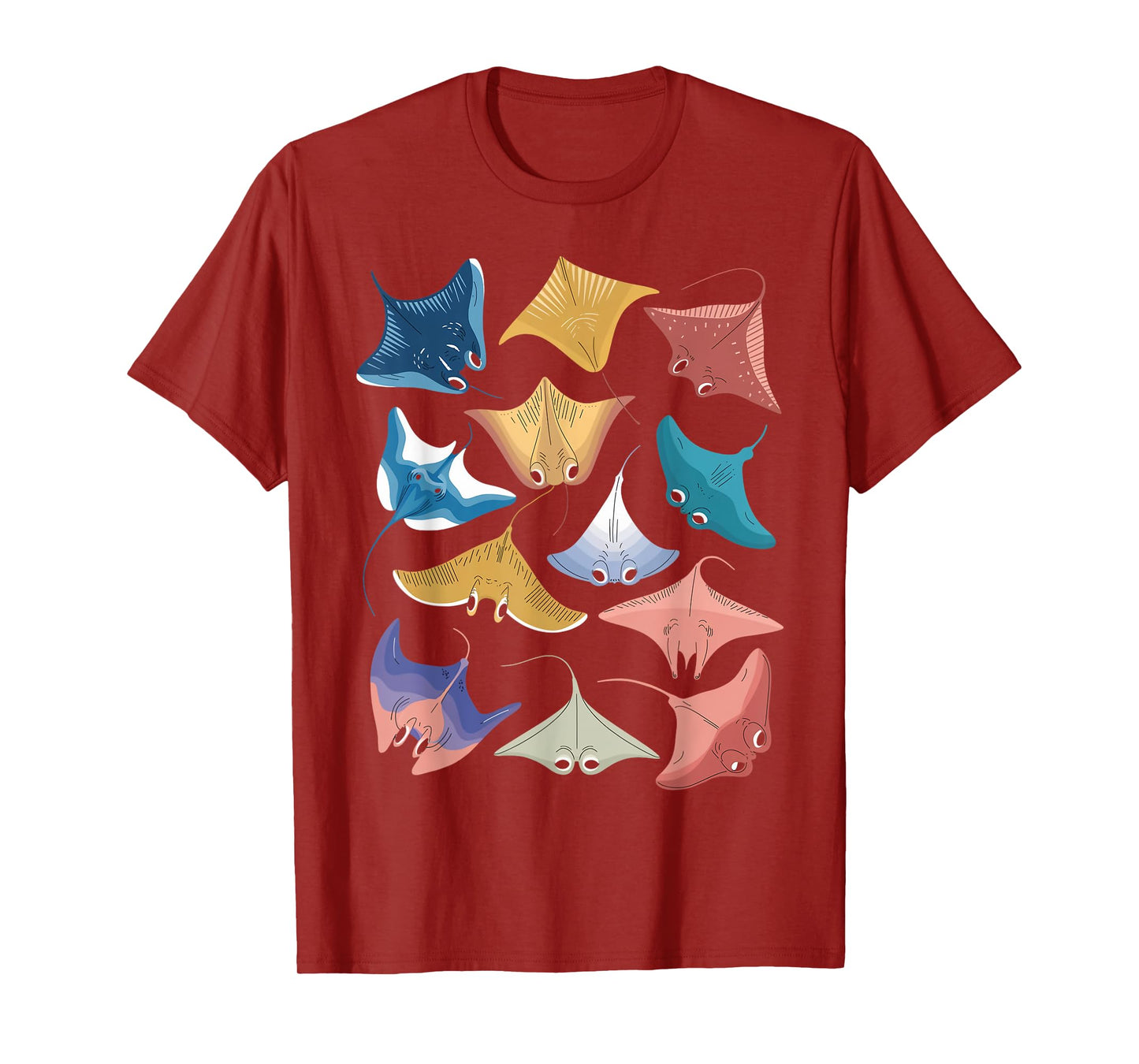 Sea Ocean Stingray Animal Different Manta Ray T-Shirt
