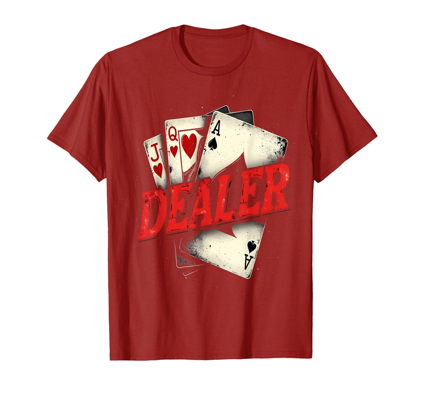Dealer Playing Cards Poker Casino T-Shirt