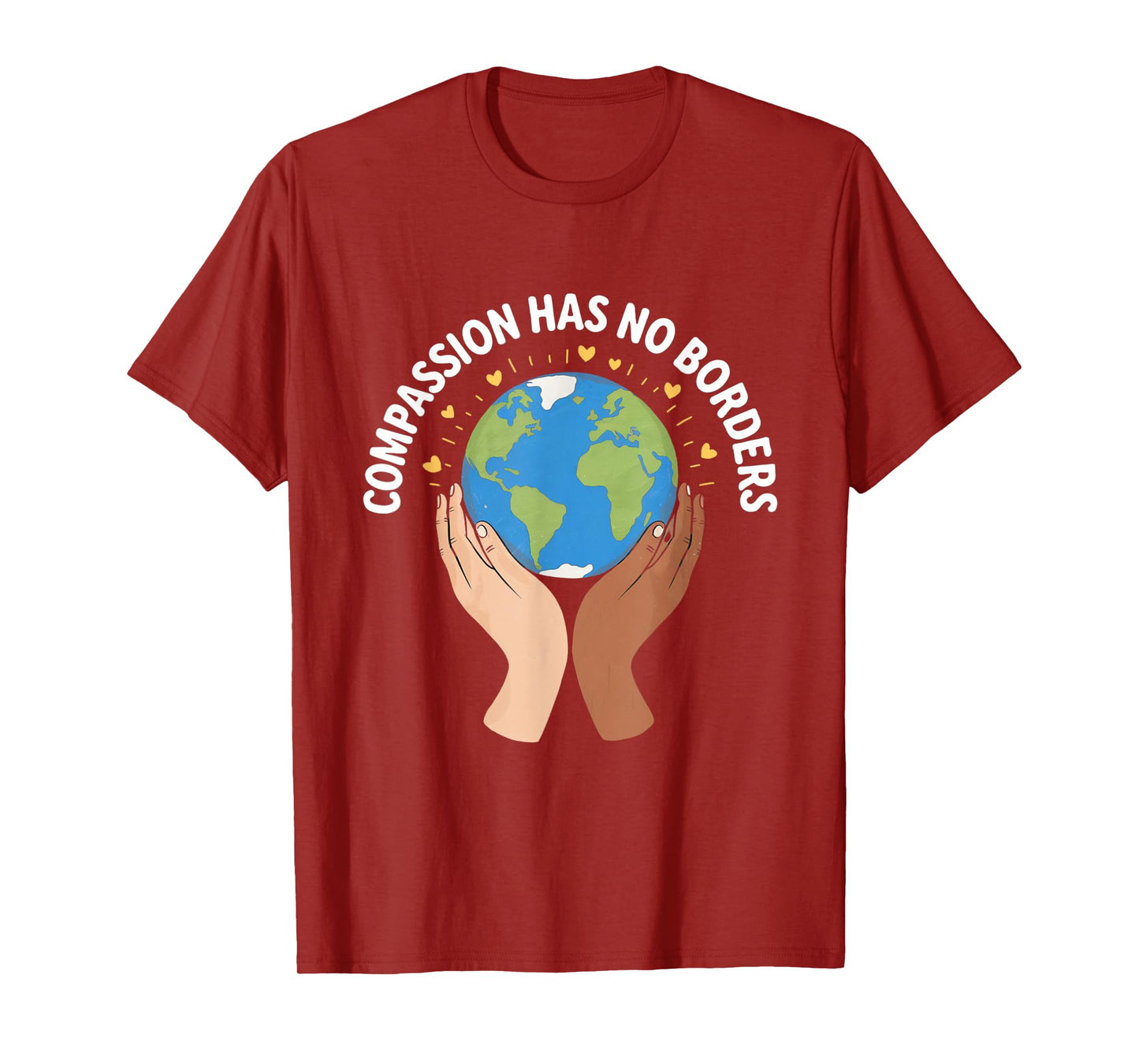 Compassion Has No Borders Embrace Diversity T-Shirt