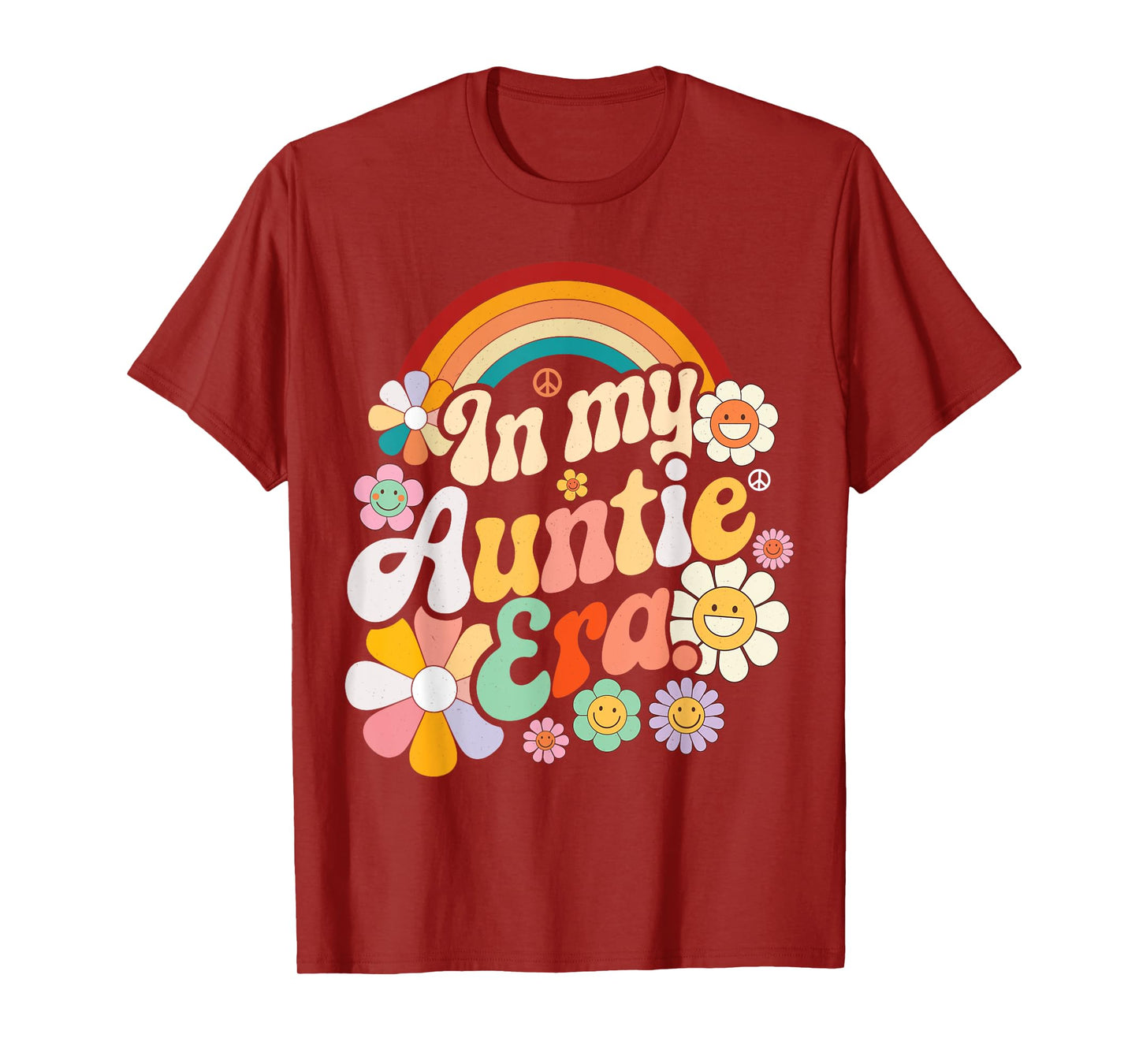 In My Auntie Era Baby Announcement for Aunt Mother's Day T-Shirt