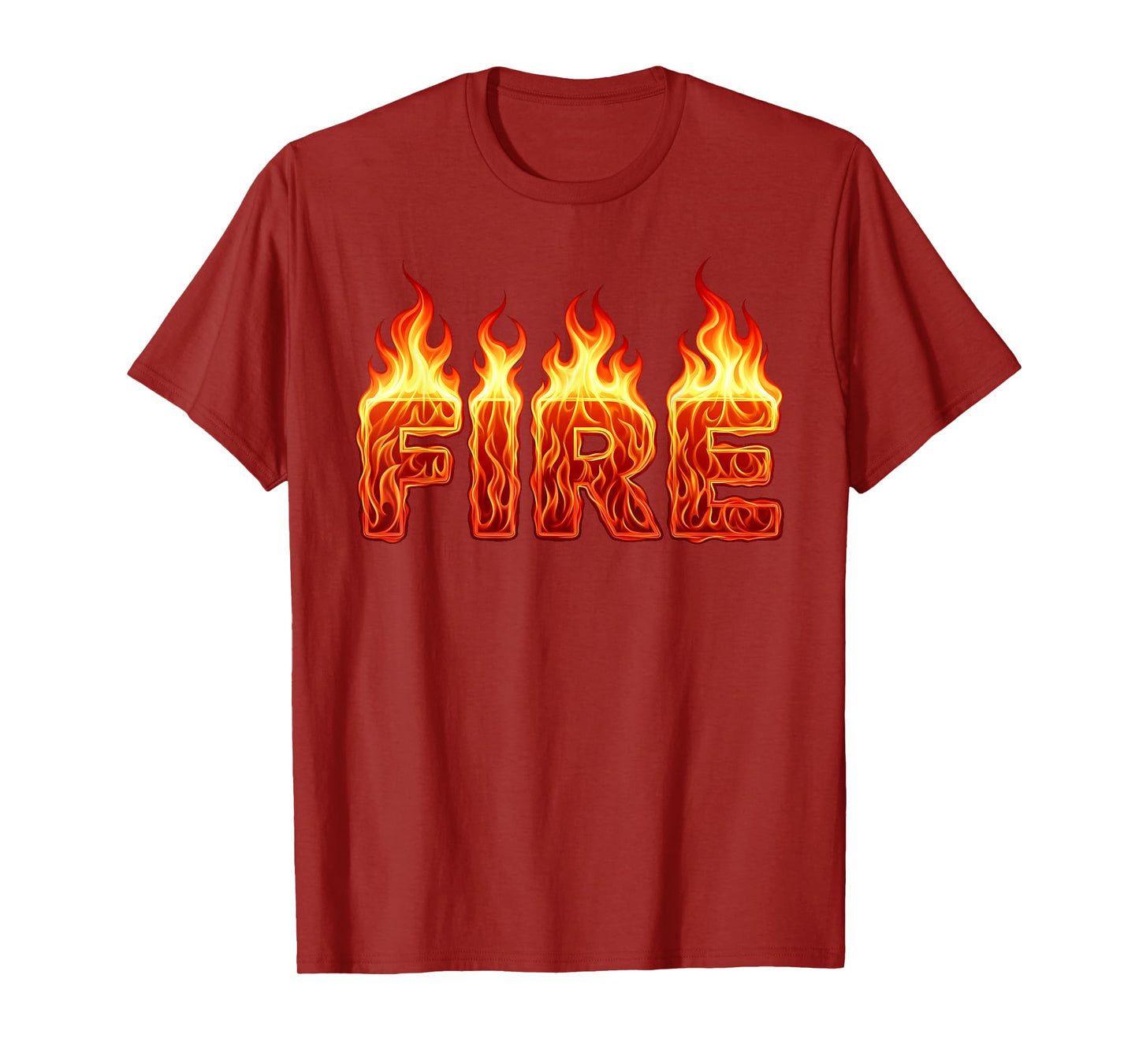 Fire and Ice DIY Lazy Halloween Costumes Men Women Kids T-Shirt