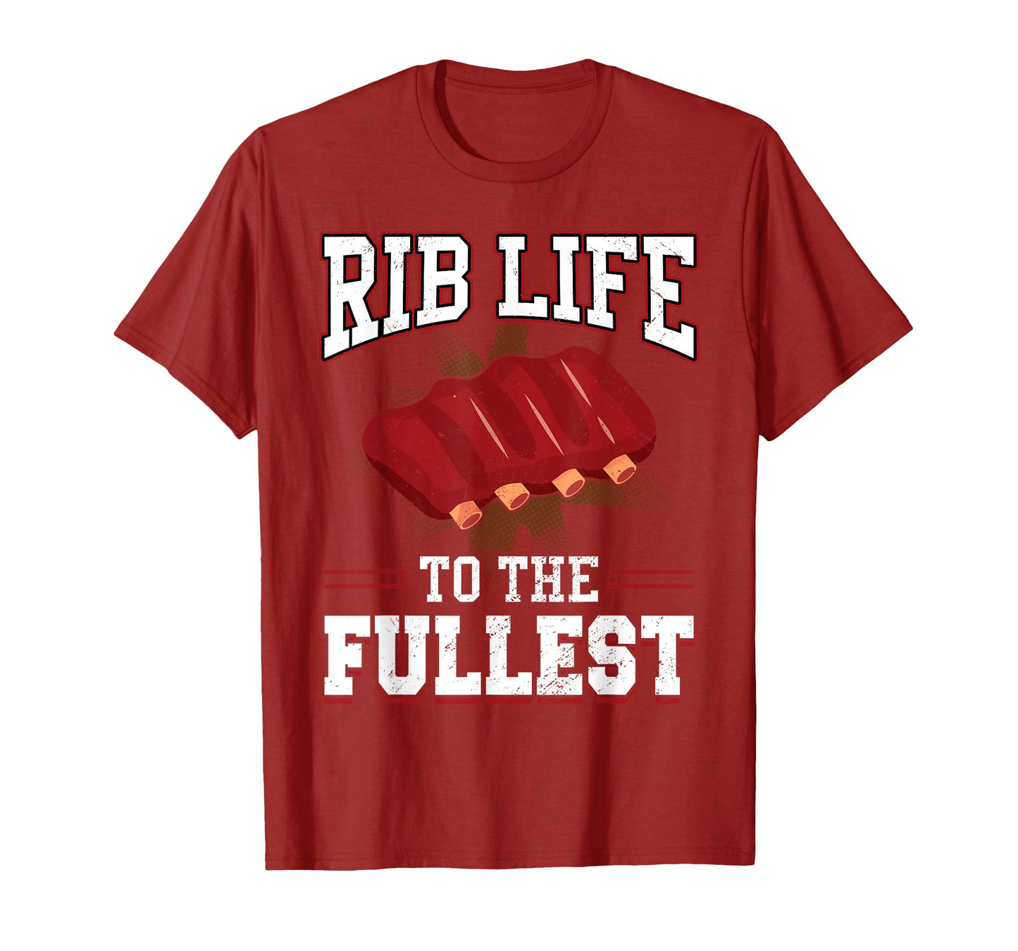 Rib Life To The Fullest BBQ T-Shirt