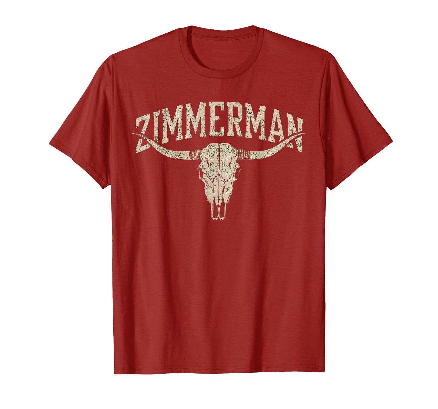 Zimmerman Name Style Vintage Gift for Men Women Kid Boy Girl T-Shirt