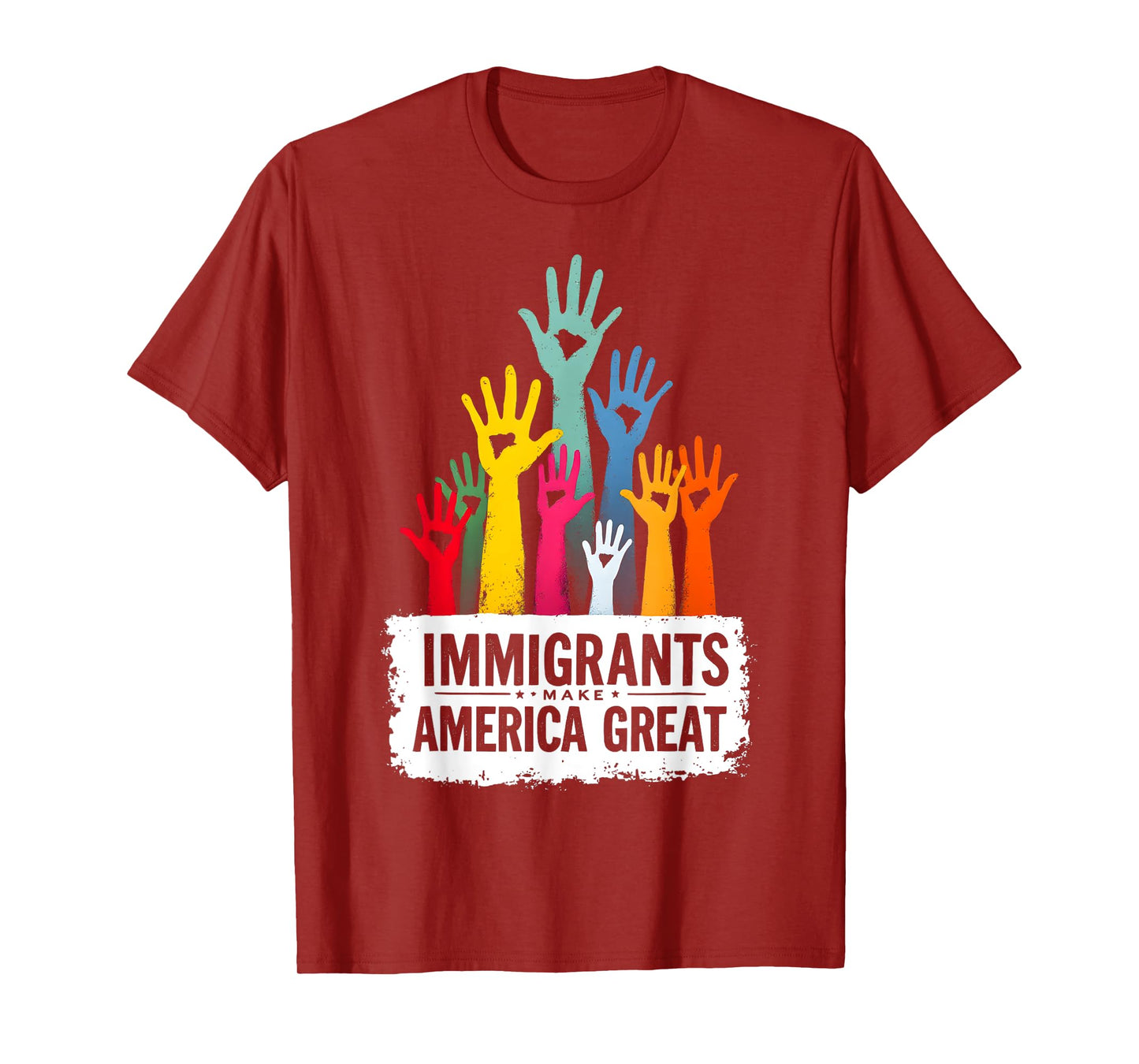 Immigrants Make America Great Latin Latinos Mexican T-Shirt
