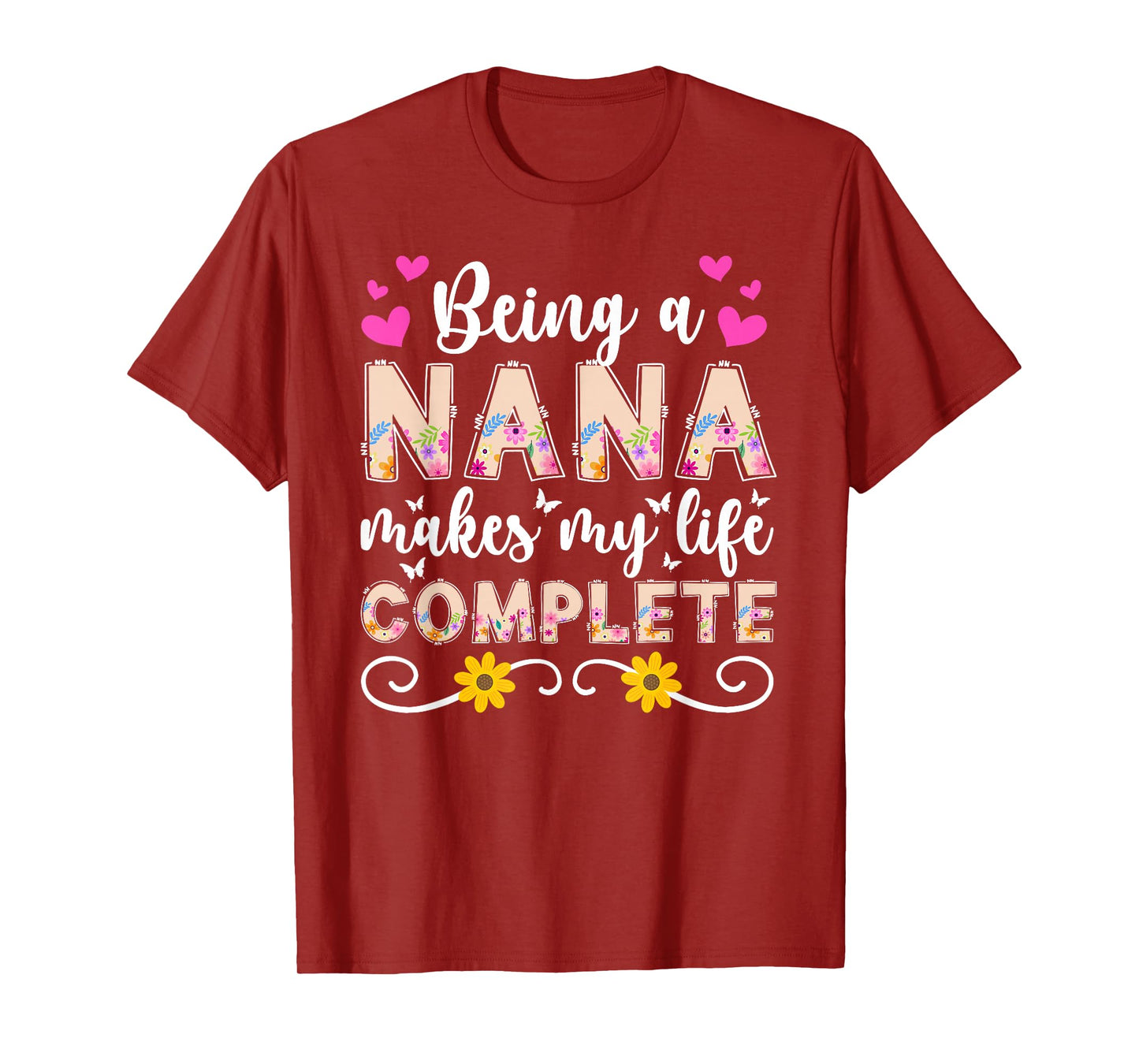 Being A Nana Grandma Proud Nana Grandmother T-Shirt