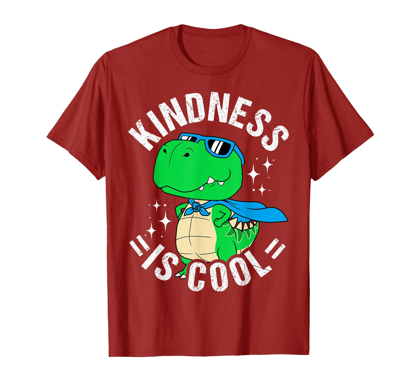 Kindness IS COOL Kindness Dinosaur Dino Motivation Dino Fan T-Shirt