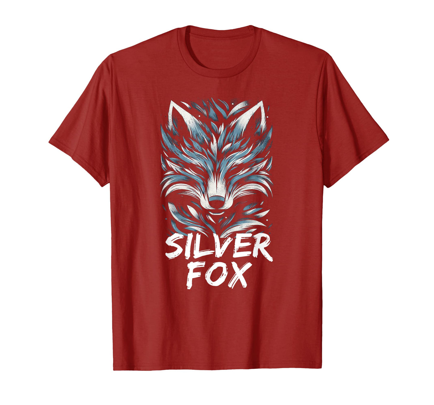 Silver Fox Older Gray Man T-Shirt