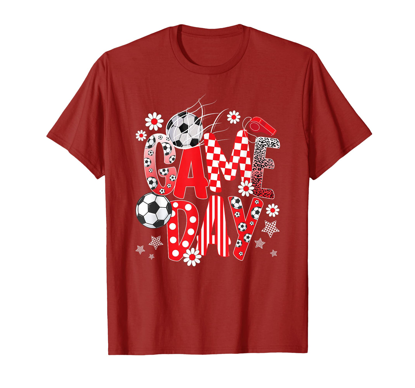 Game Day Cute Soccer Game Day Soccer T-Shirt