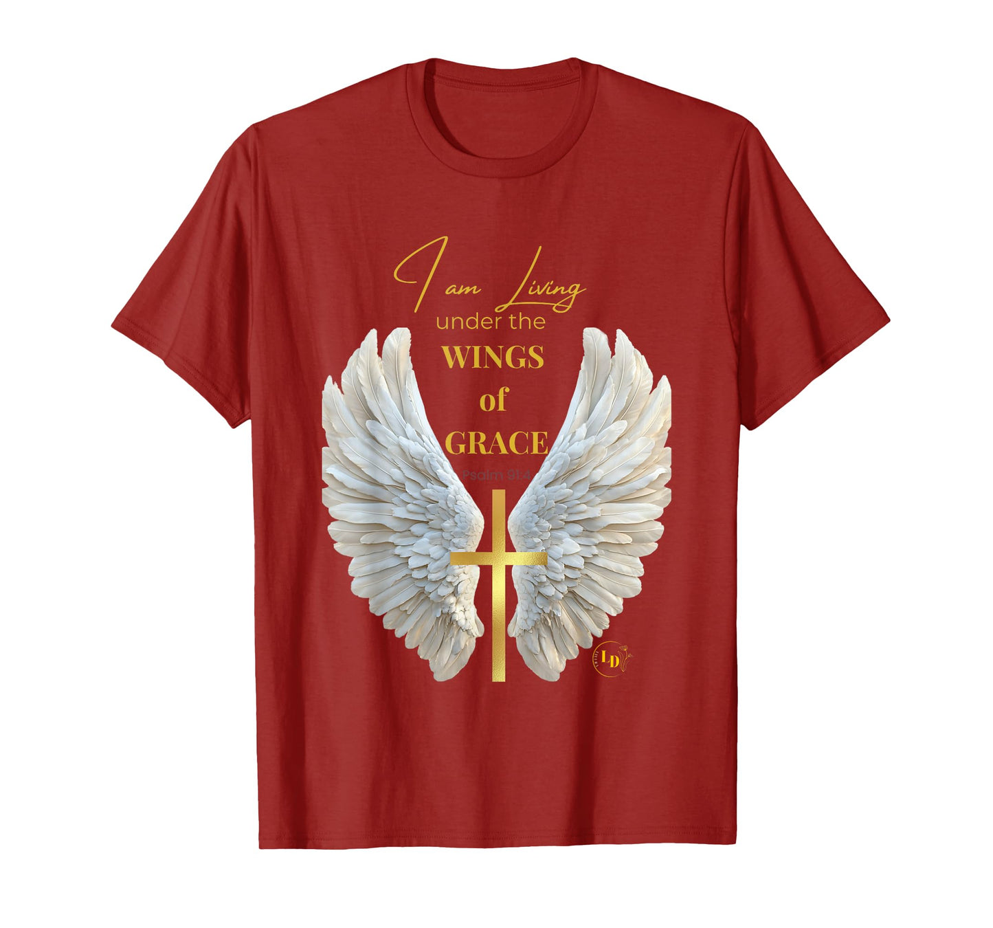 I am Living Under The Wings of Grace Tee Men Women Children T-Shirt