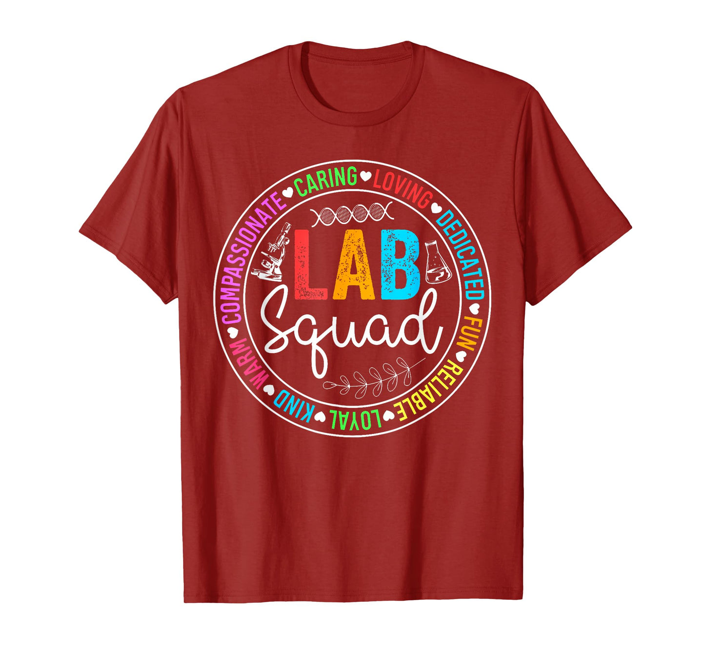 Lab Squad Funny Lab Week 2025 Medical Laboratory Technician T-Shirt