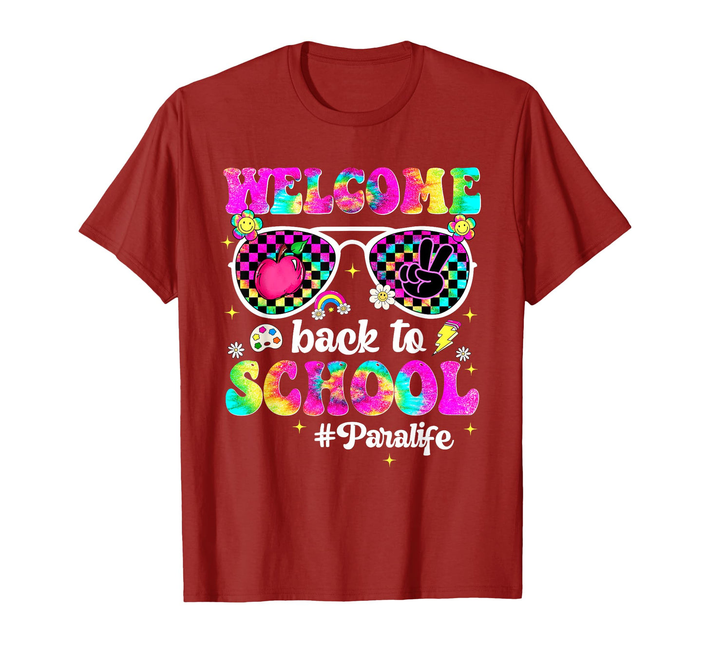 Welcome Back To School Para Sunglasses First Day Of School T-Shirt
