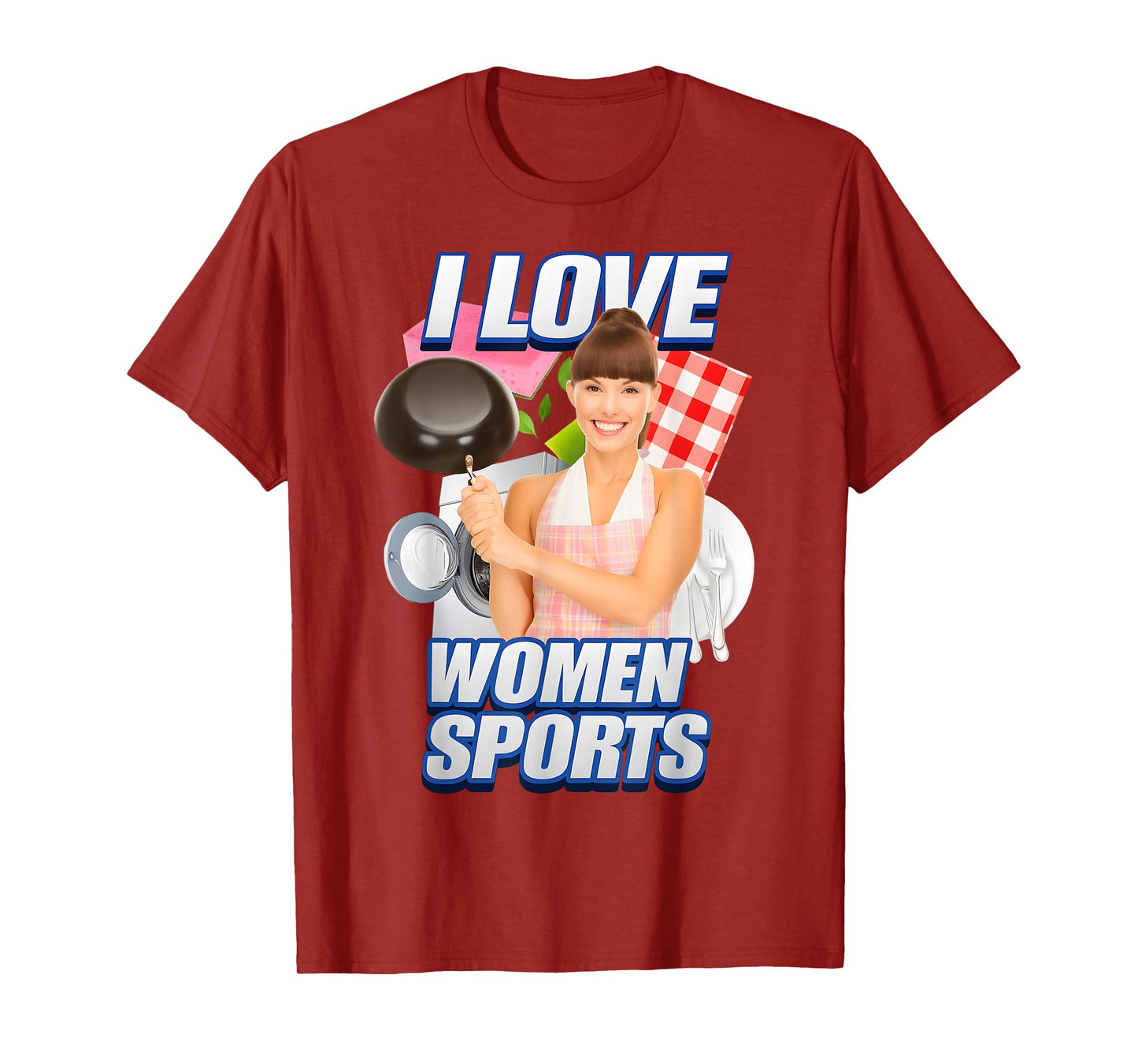 I Love Women Sports X Only Milf Love Date Fans Women Sports T-Shirt