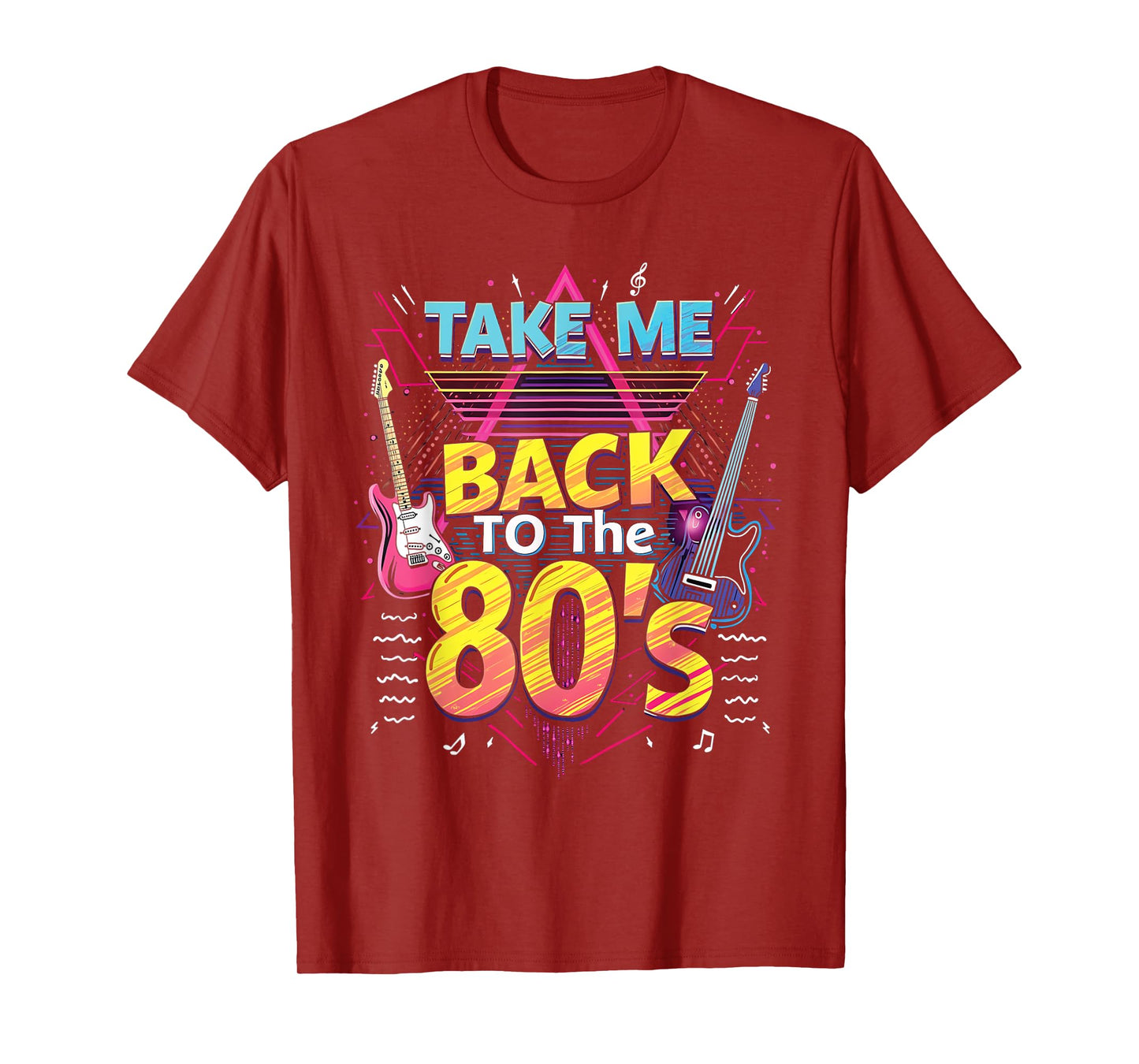 Take Me Back to the 80's Fun Retro Nostalgic Classic Vibe T-Shirt