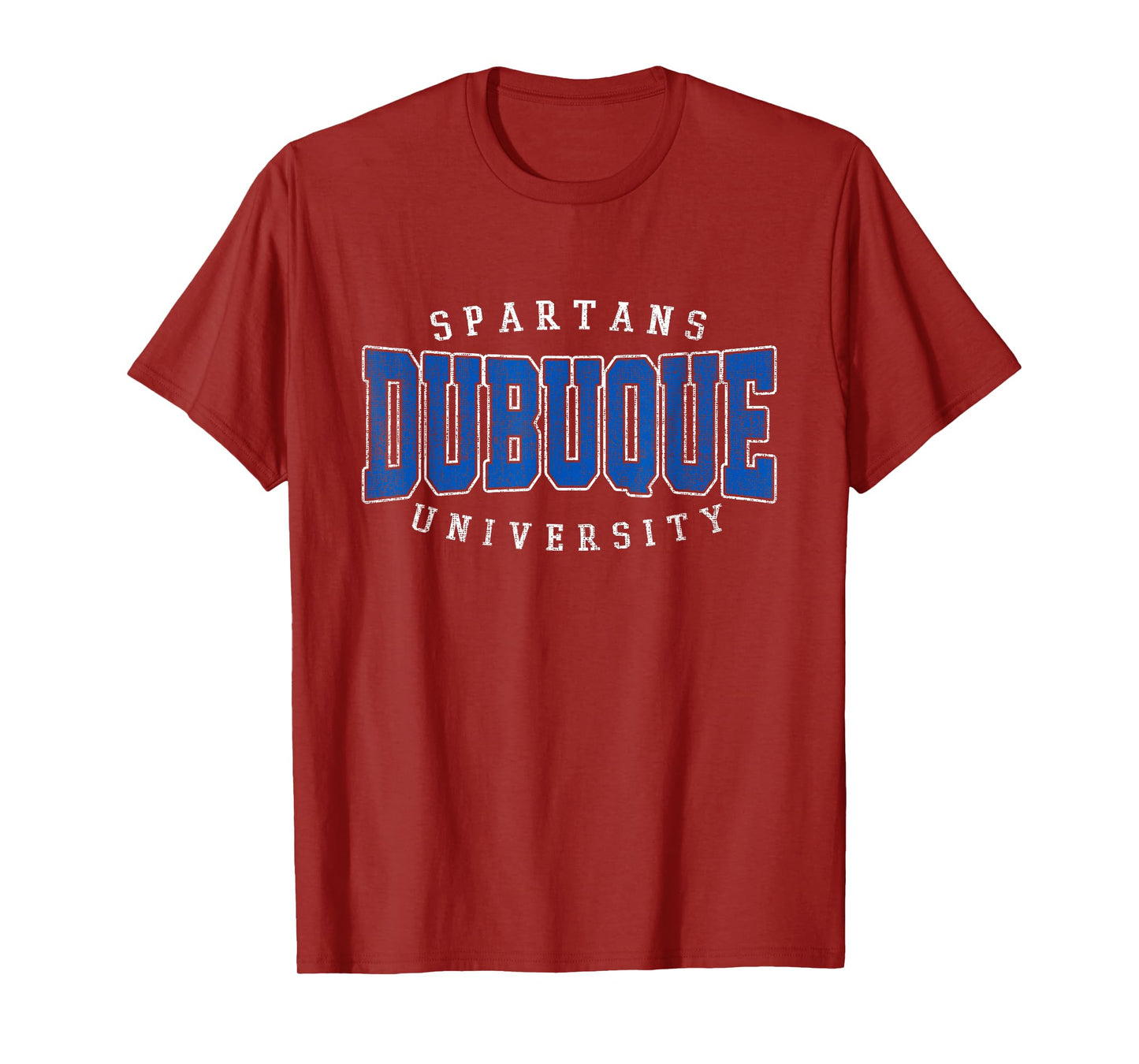 Retro Dubuque Arch Athletic Vintage Sports Tee for Men Women T-Shirt