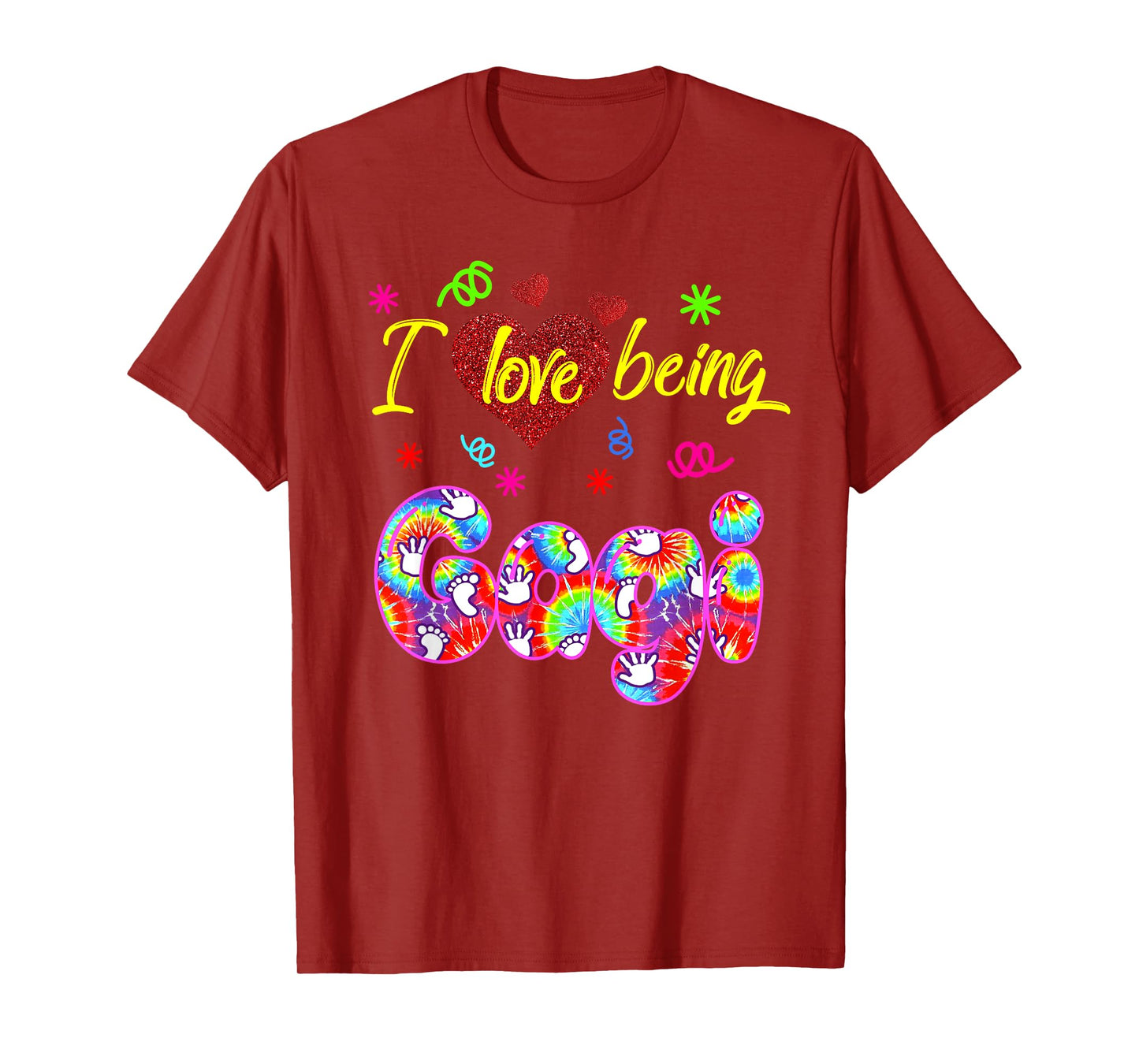 I Love Being Gagi Grandma Nickname T-Shirt