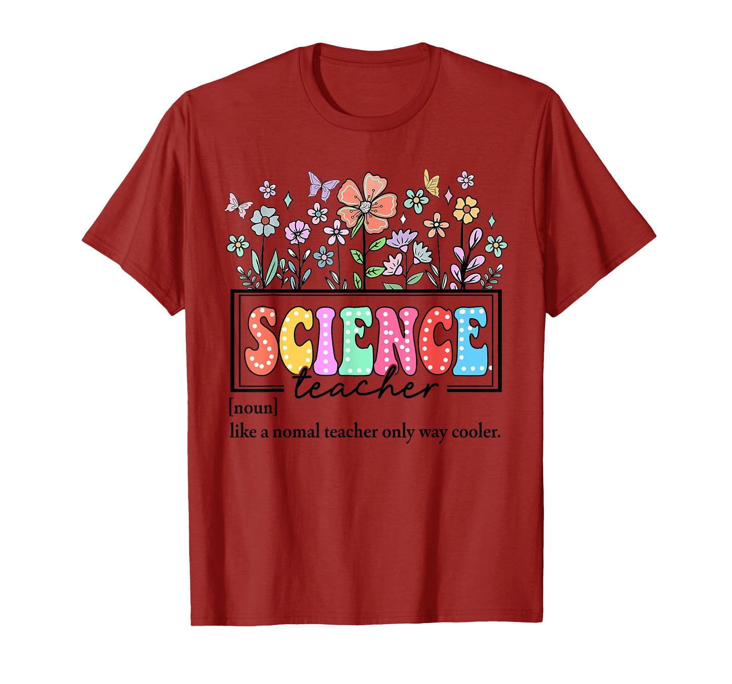 Science Teacher Definition for Back to School Teacher Day T-Shirt