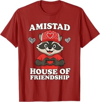 Amistad House of Friendship Friendly School Spirit Kids T-Shirt