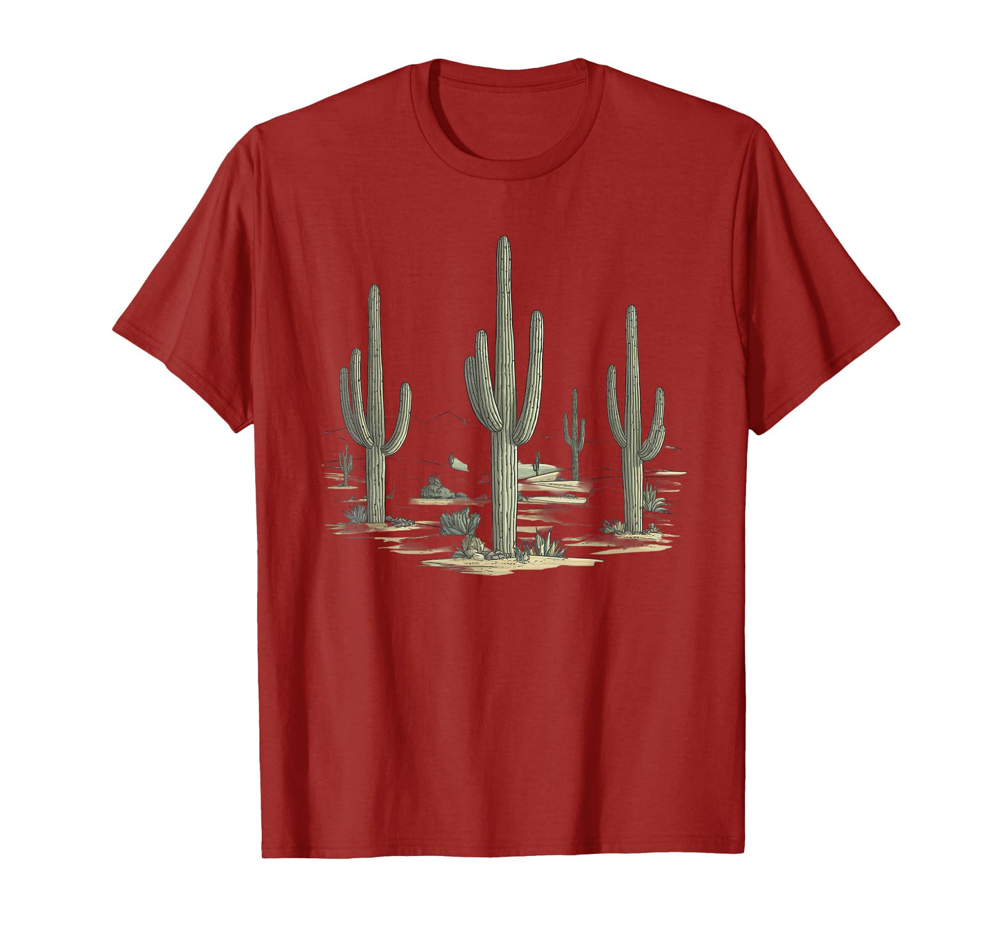 Saguaro Cactus – Iconic Desert Plant Design T-Shirt