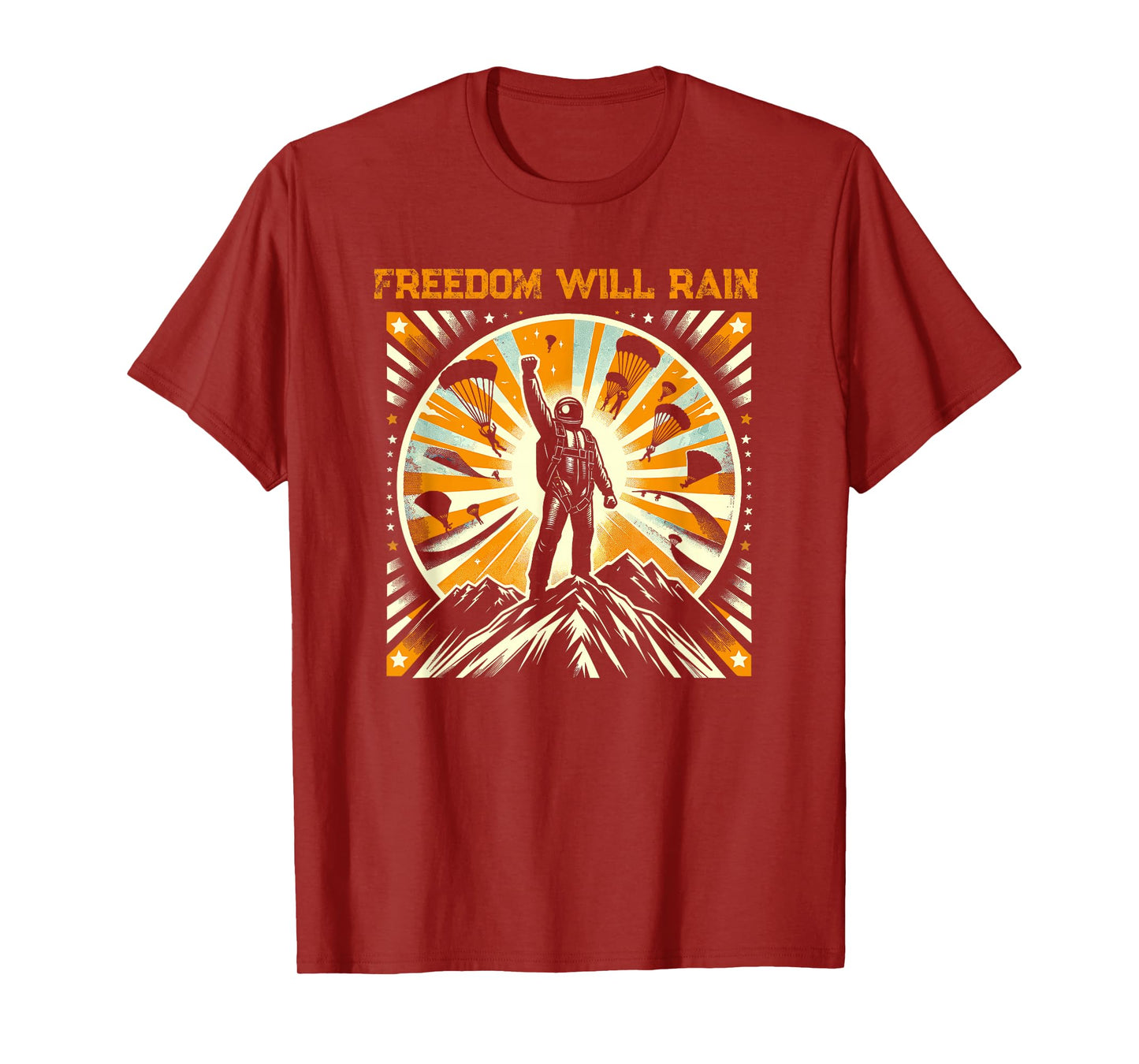 Freedom Will Rain Hell of Diver Helldiving Lovers T-Shirt