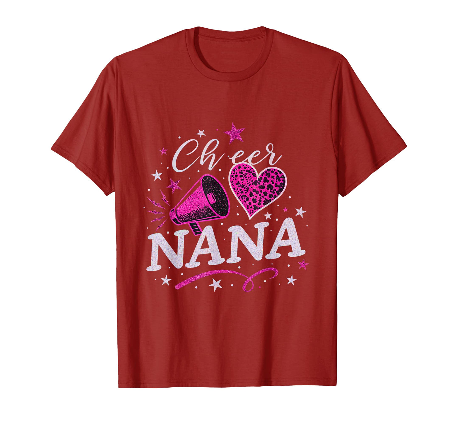 Cheer Nana for Mother's Day Cheerleader Grandma Pride T-Shirt