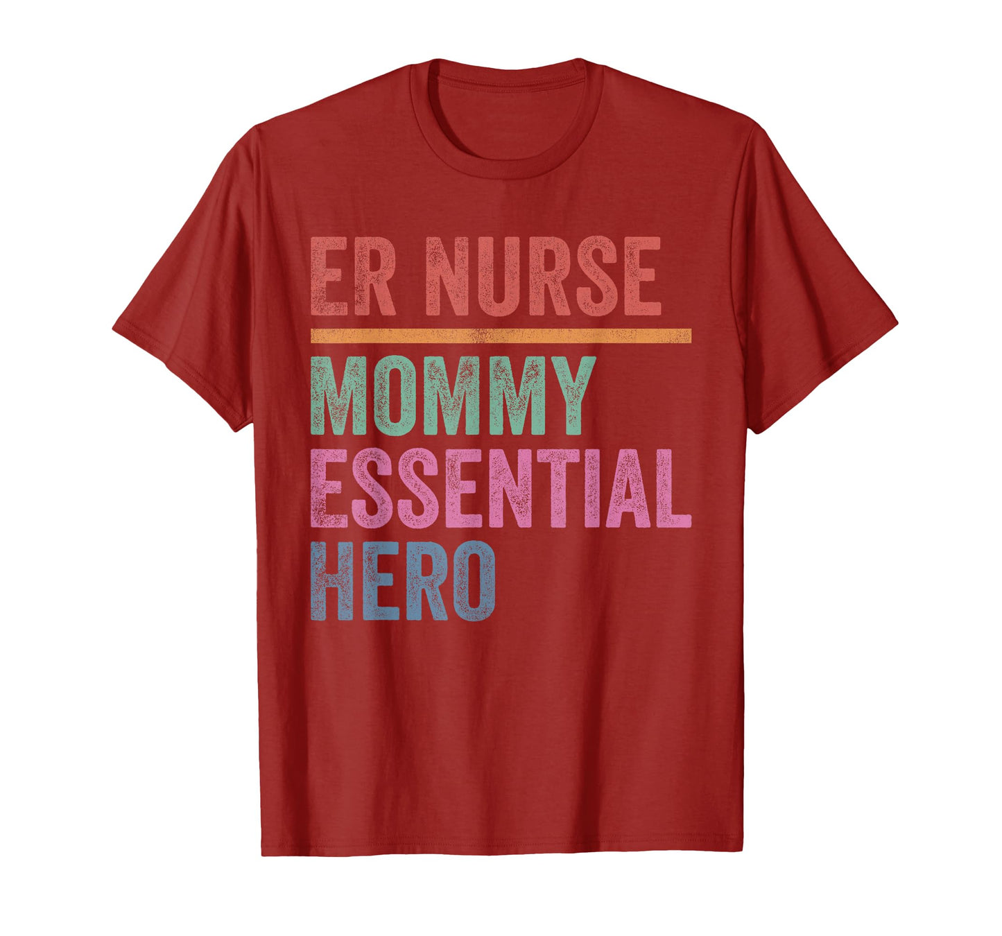ER Nurse Mommy Essential Hero Vintage T-Shirt