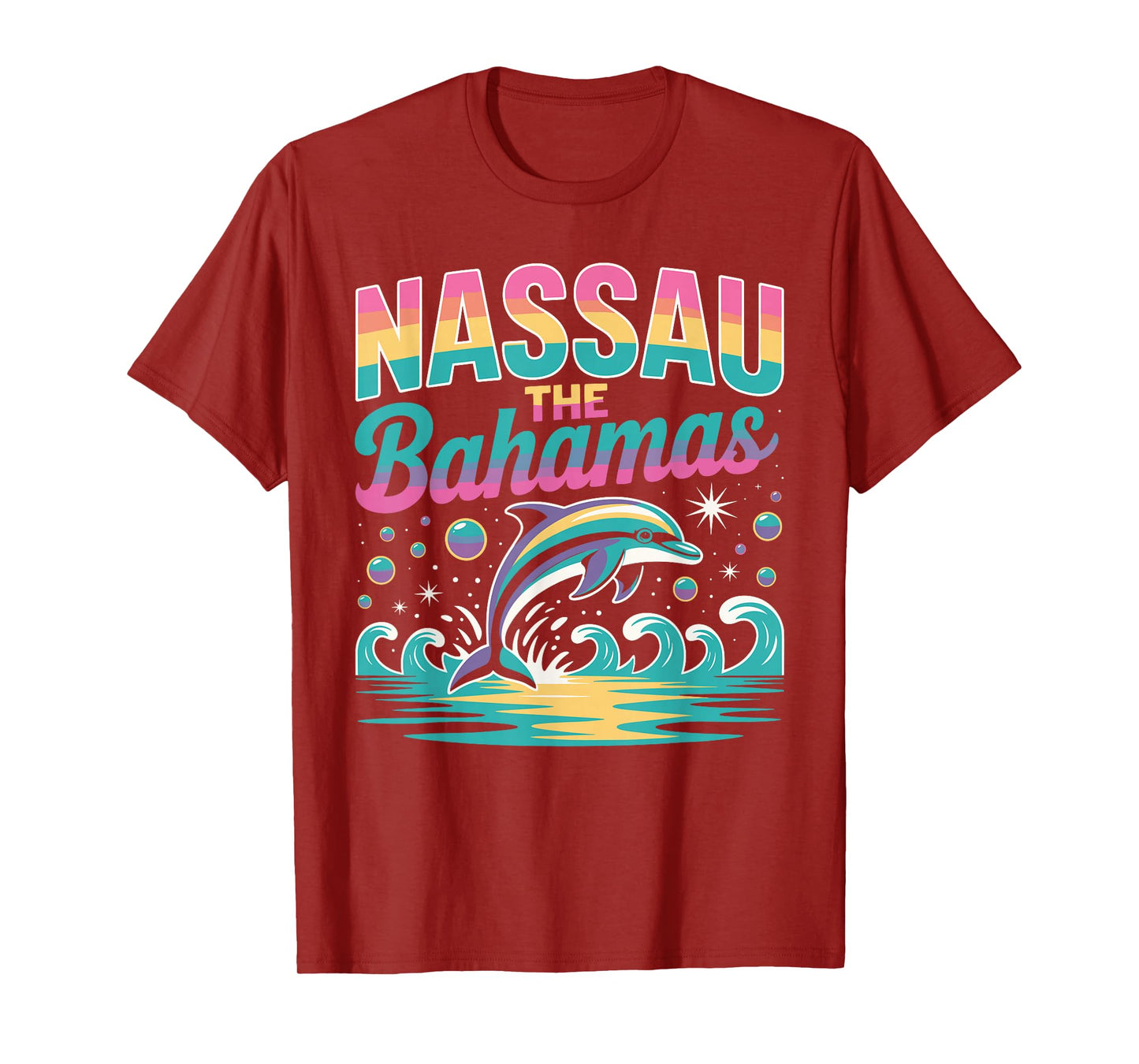Nassau Bahamas Shirt Dolphin Bahamas Souvenirs Bahamas T-Shirt