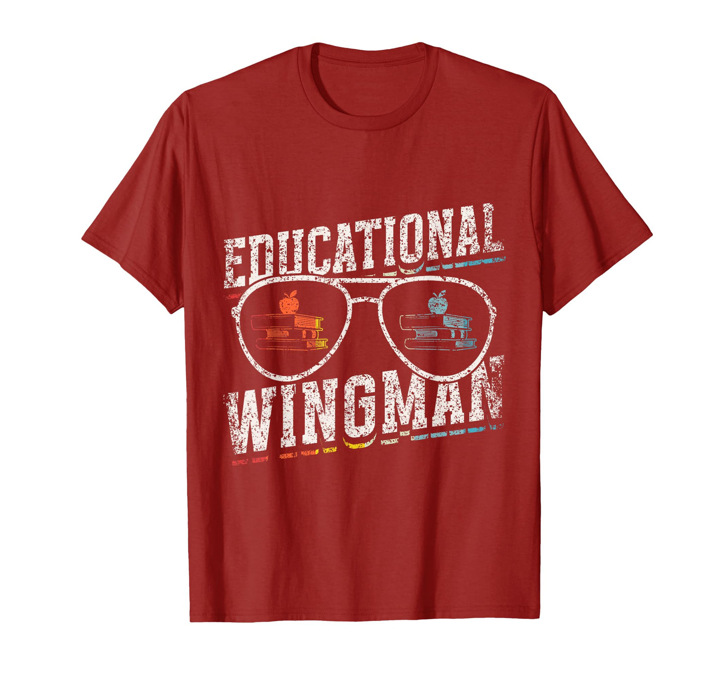 Educational Wingman Assisting Teacher Teaching Assistant T-Shirt