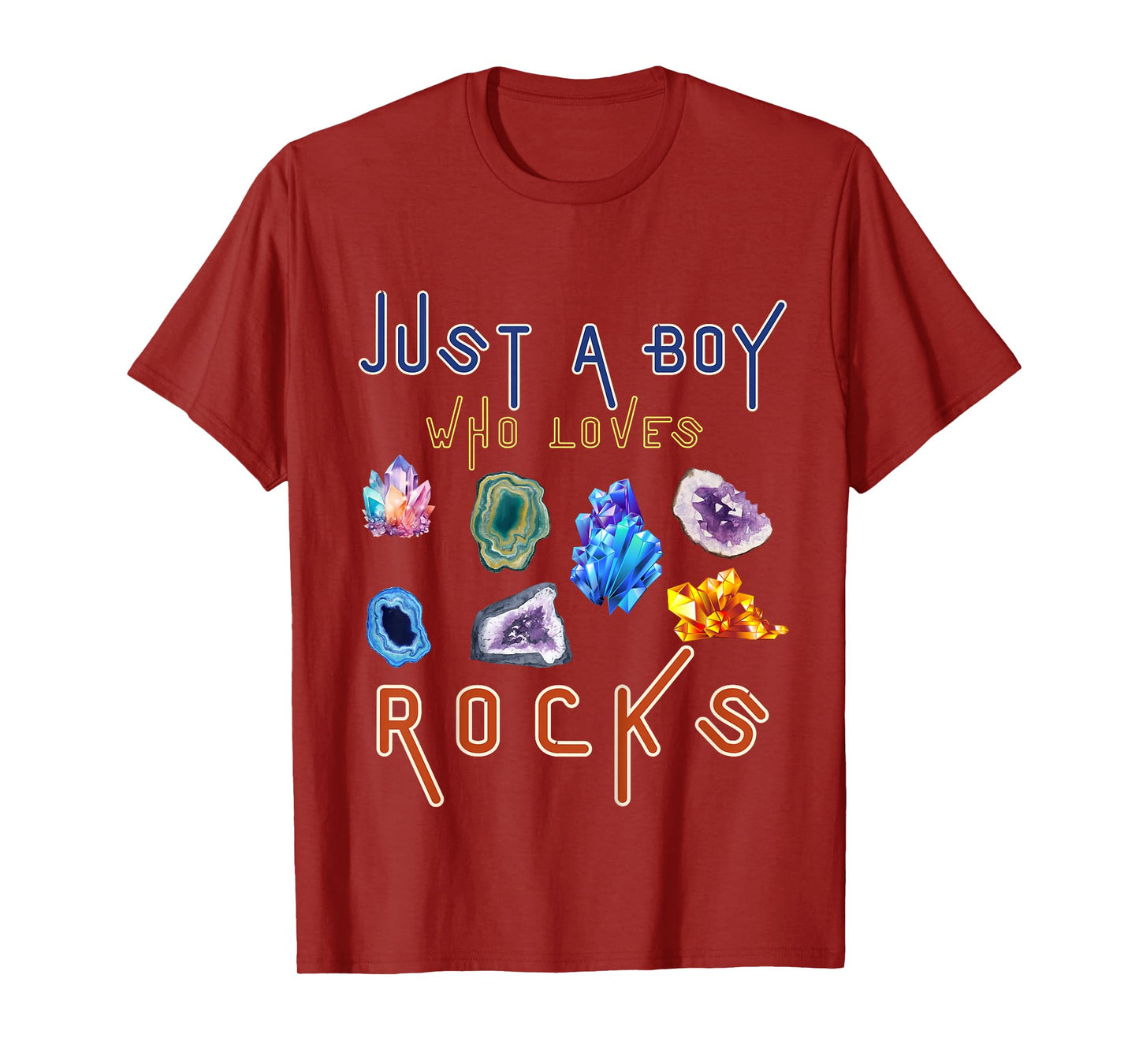 Rock Lover Collector Funny Geologist Crystal Geodes Lover T-Shirt