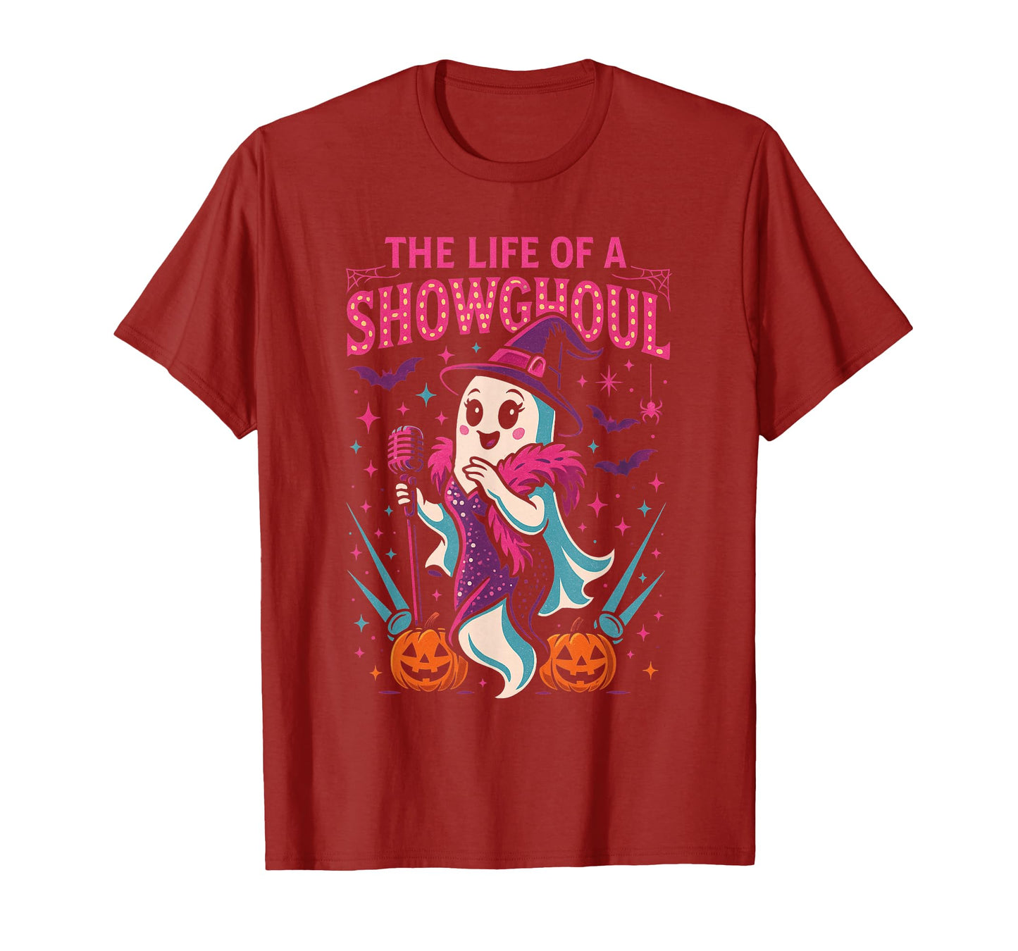 Life of a Showghoul Halloween Costume Fun Kids Print T-Shirt