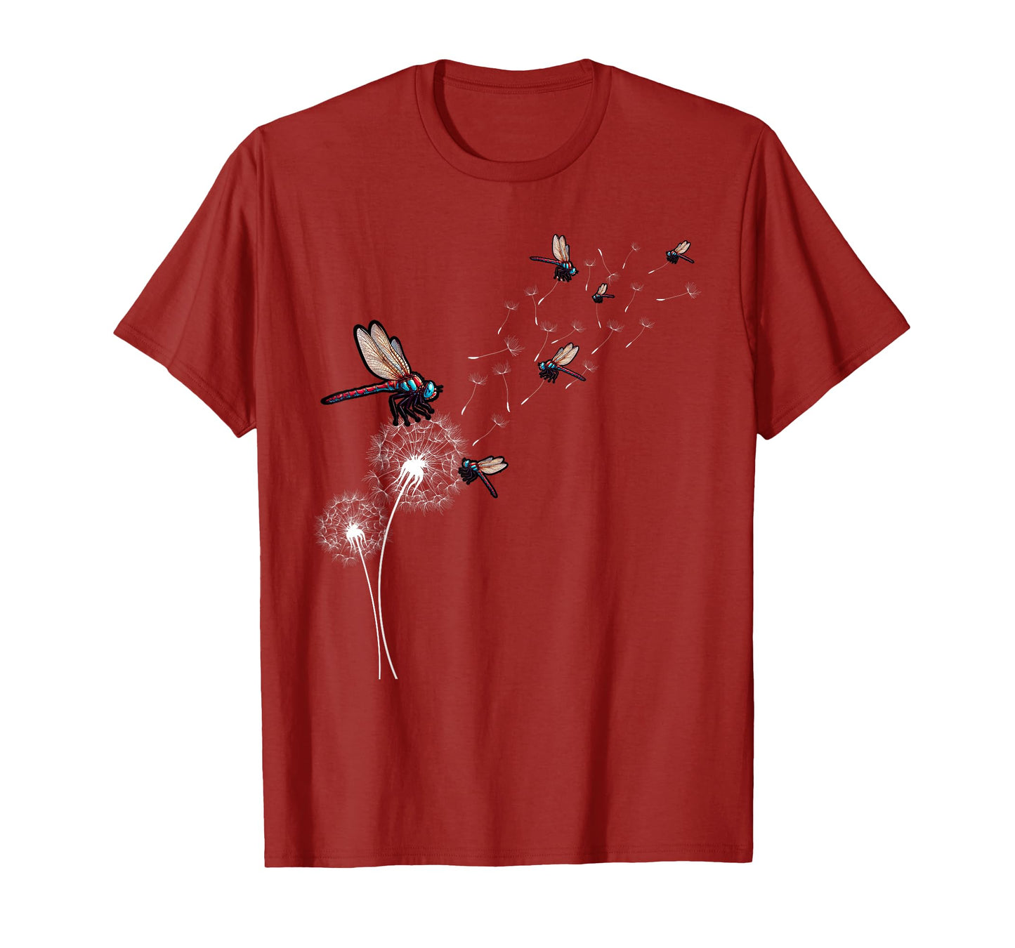 Dandelion Dragonfly Wildlife Insect Dragonfly T-Shirt