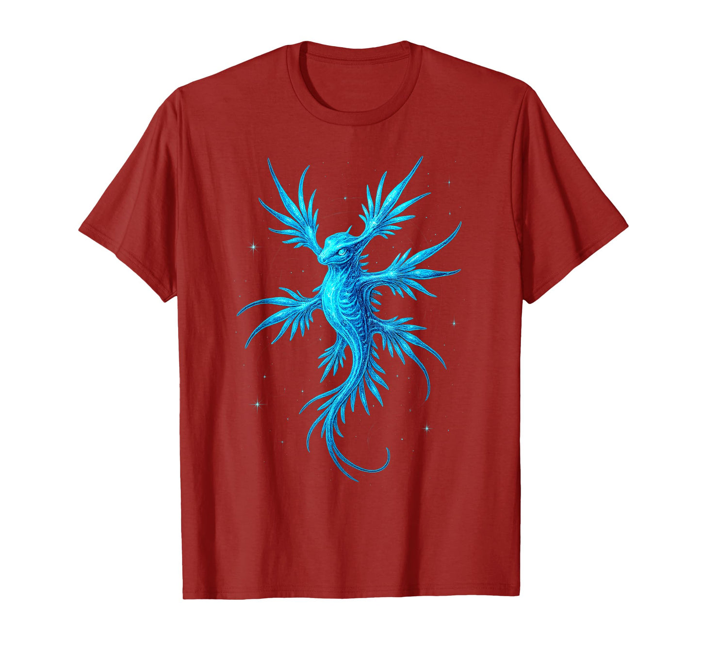 Blue Sea Dragon Glaucus Atlanticus Ocean Creature T-Shirt