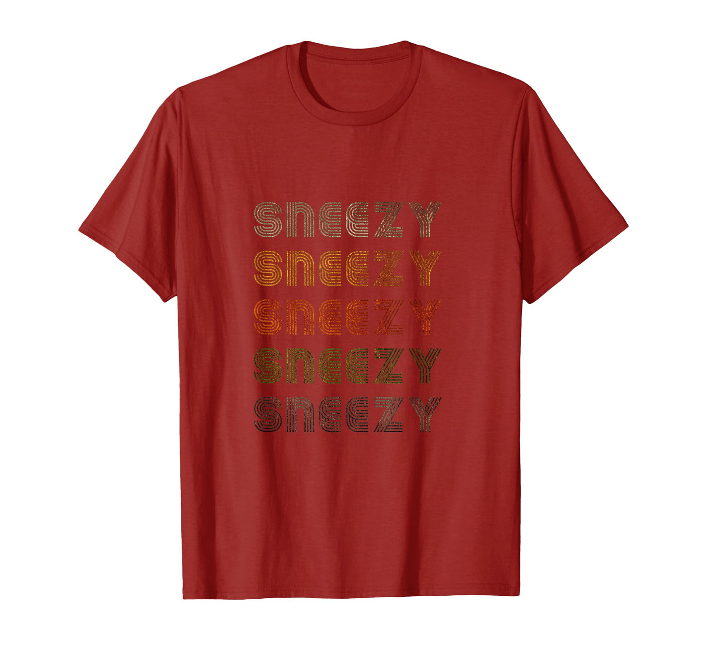 Love Heart Sneezy Tee Grunge Vintage Style Black Sneezy T-Shirt