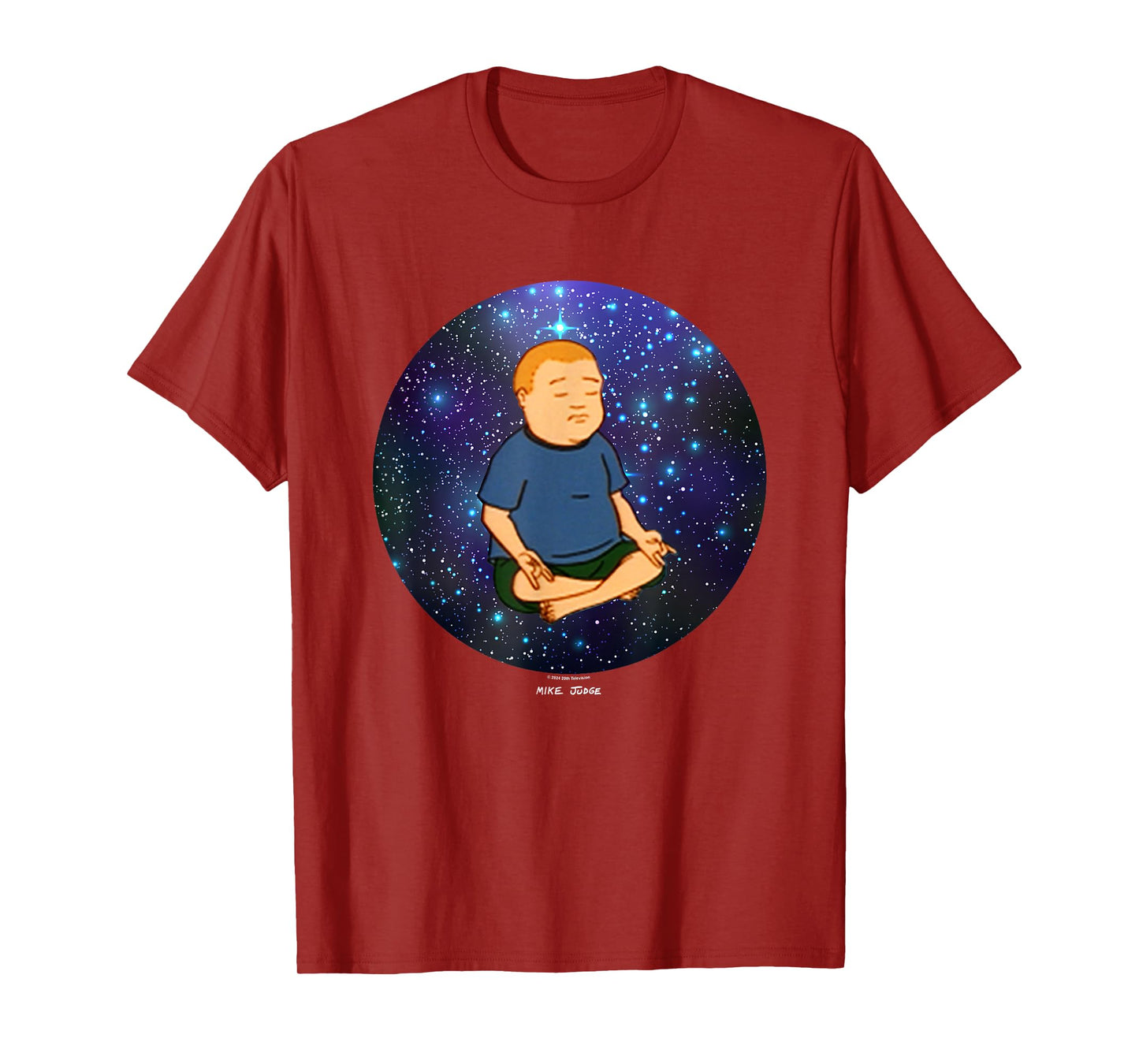 King Of The Hill Bobby Inner Space Peace Big Chest Poster T-Shirt